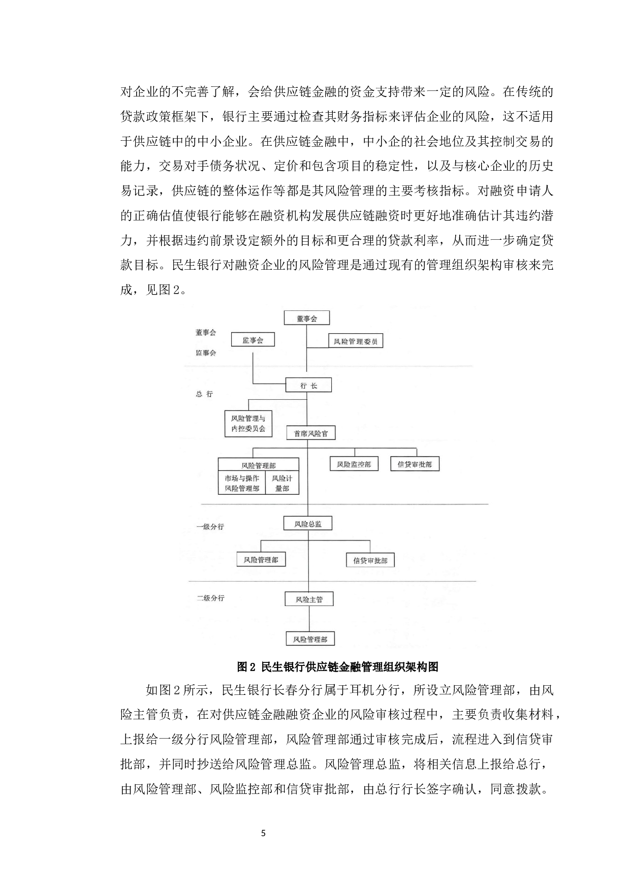 民生银行长春分行供应链金融风险管理研究-11052字.docx 第9页