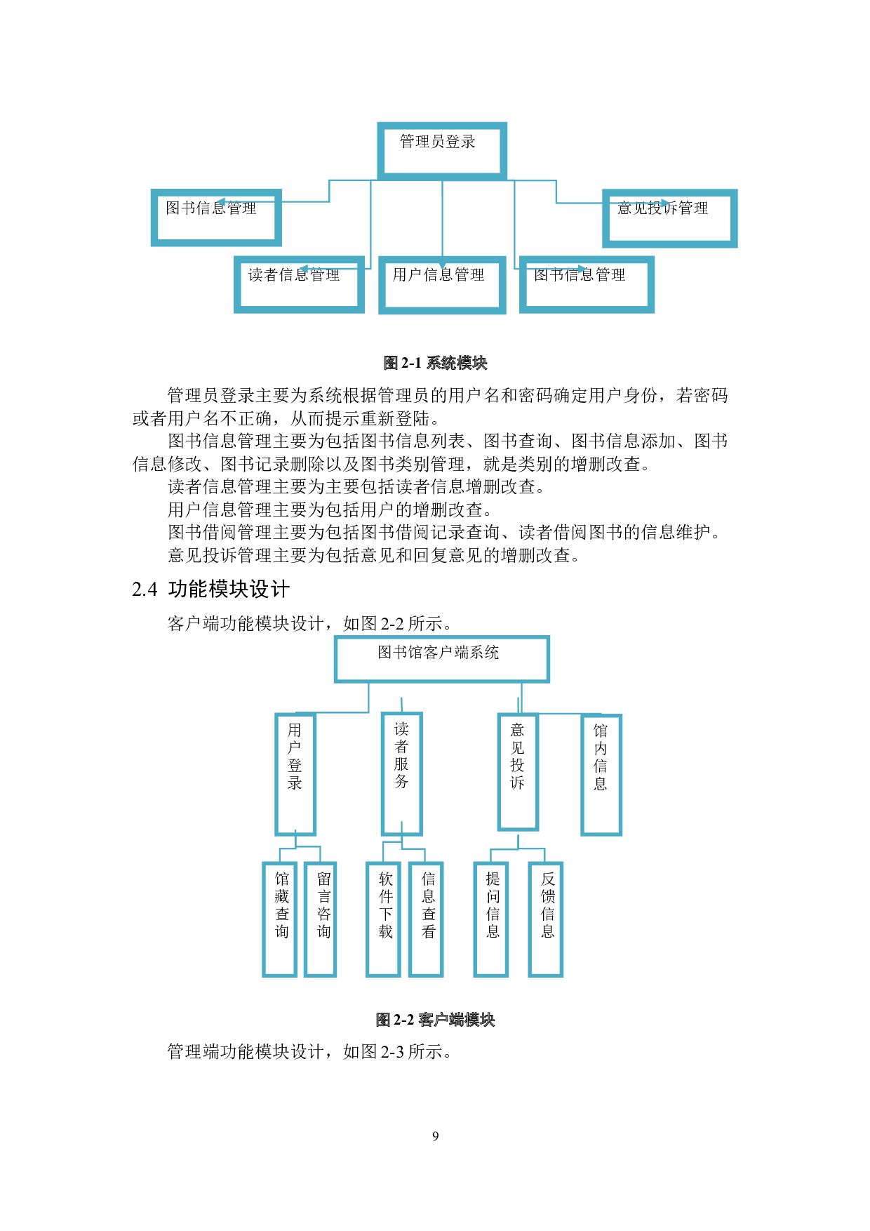 小学图书借阅管理与数据分析系统设计与实现-7658字.docx 第9页