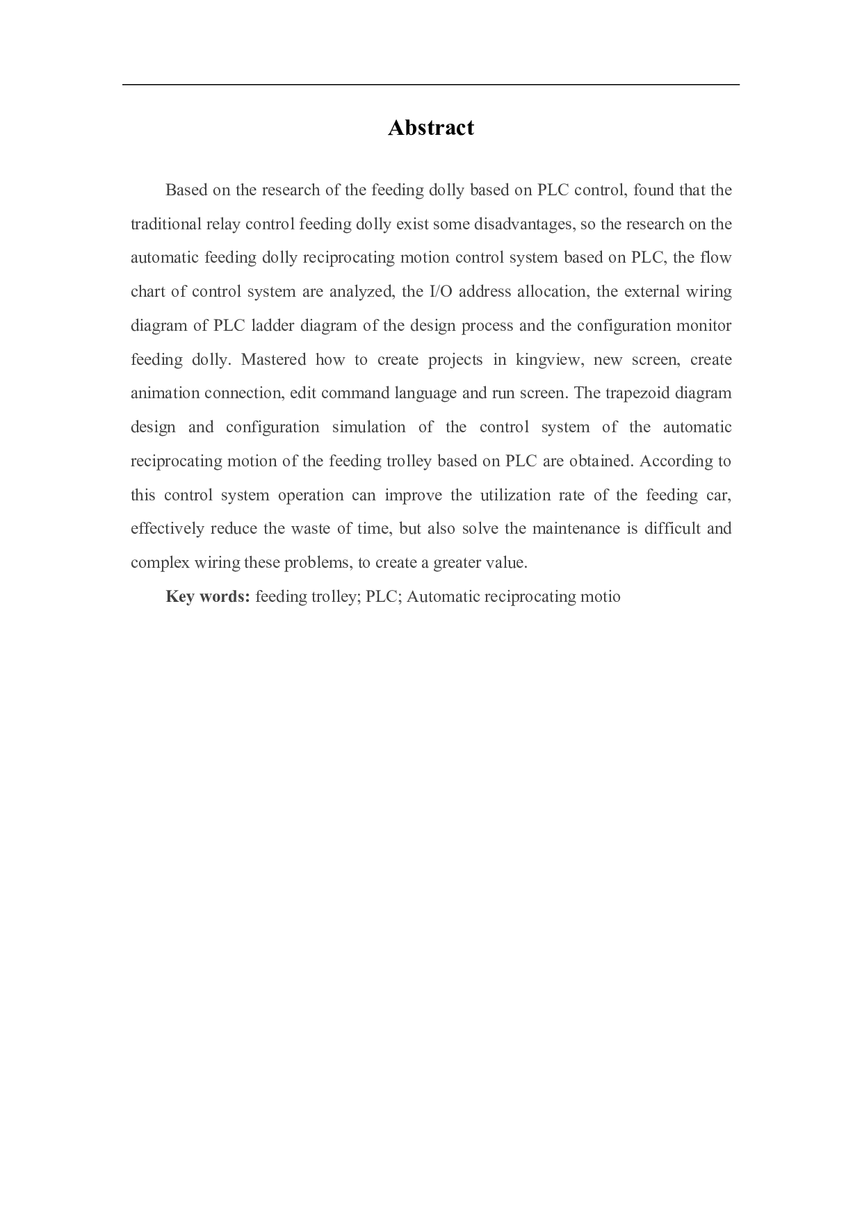 基于PLC的送料小车自动往复运动控制系统设计与仿真-6377字.pdf 第3页