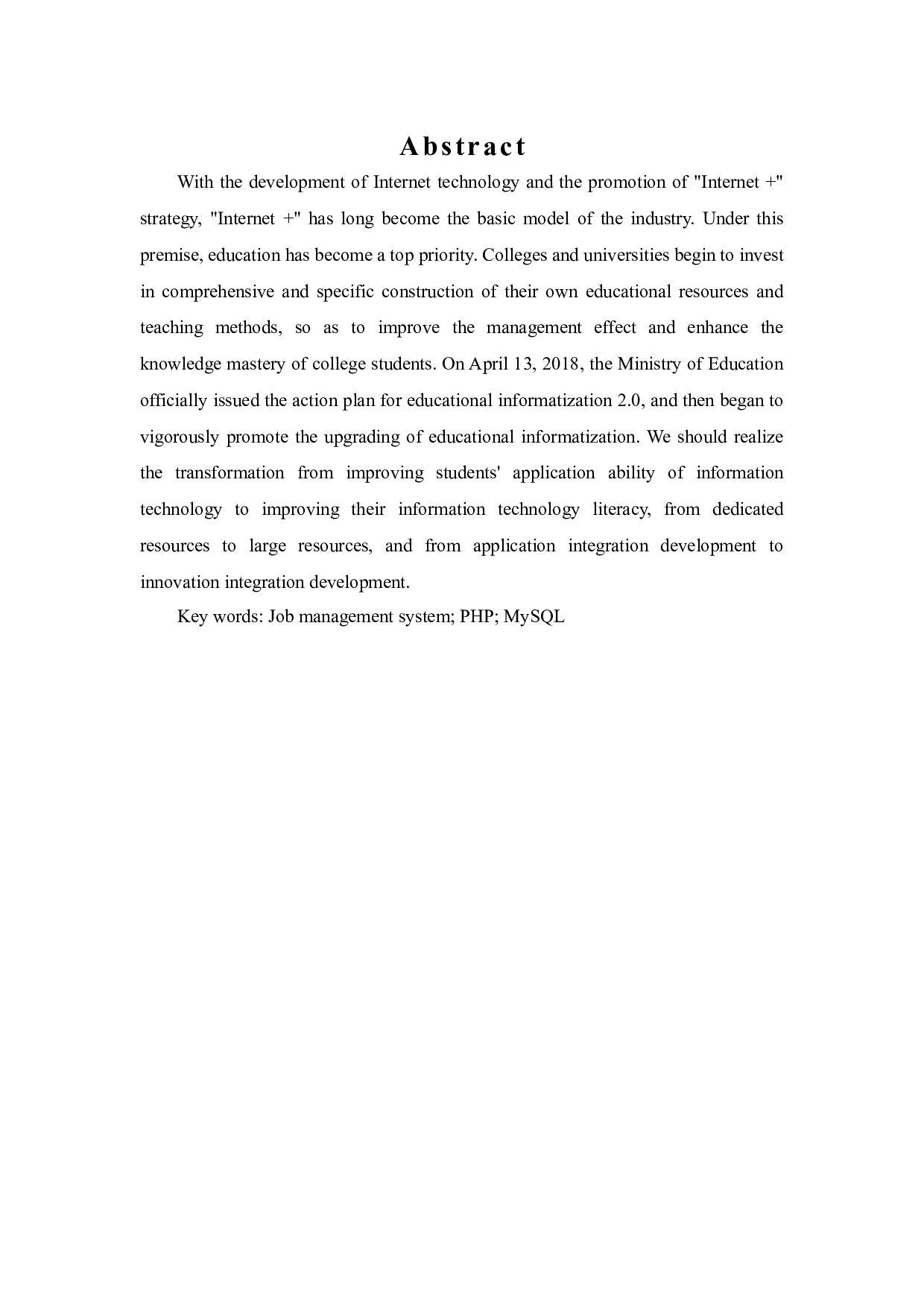 学习通作业管理系统的设计与实现-10631字.docx 第2页