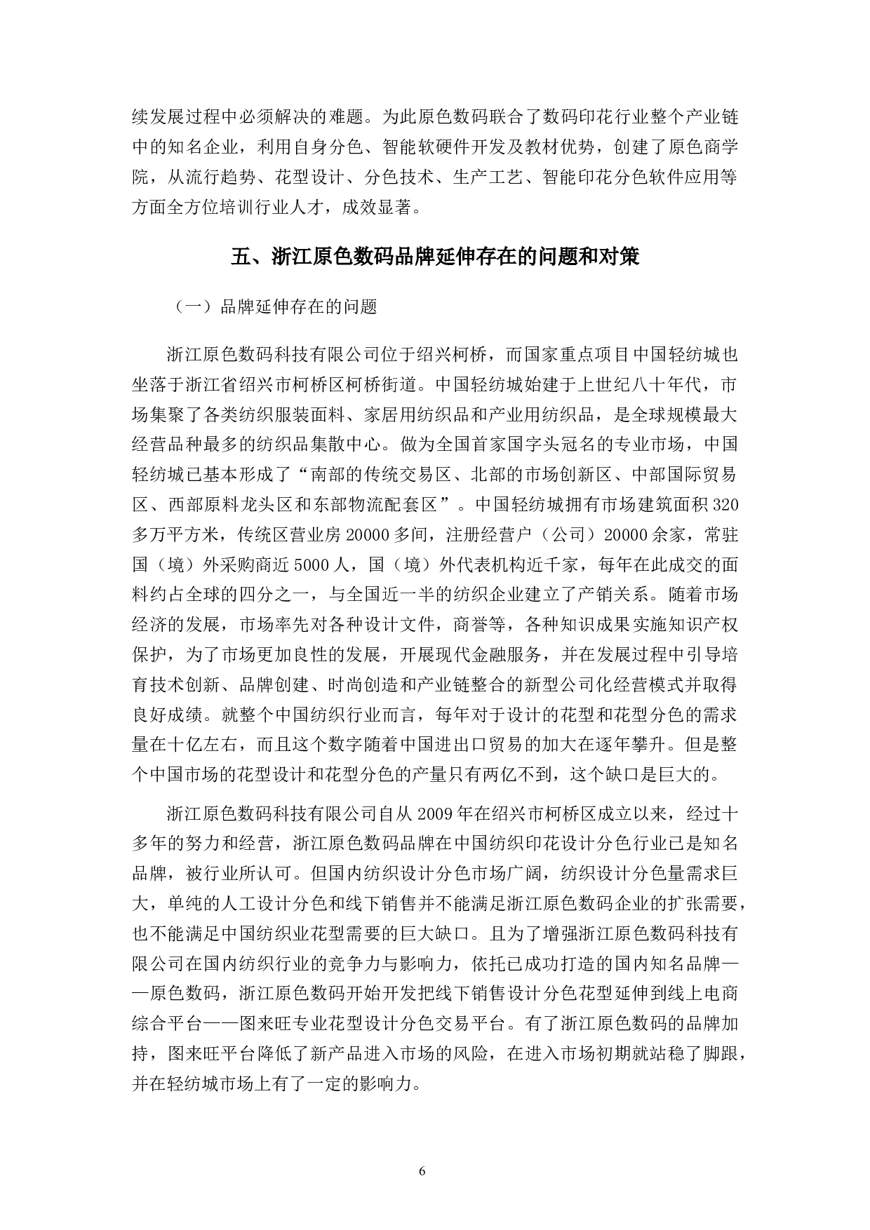 浙江原色数码科技有限公司品牌延伸存在的问题与对策研究-10007字.docx 第10页