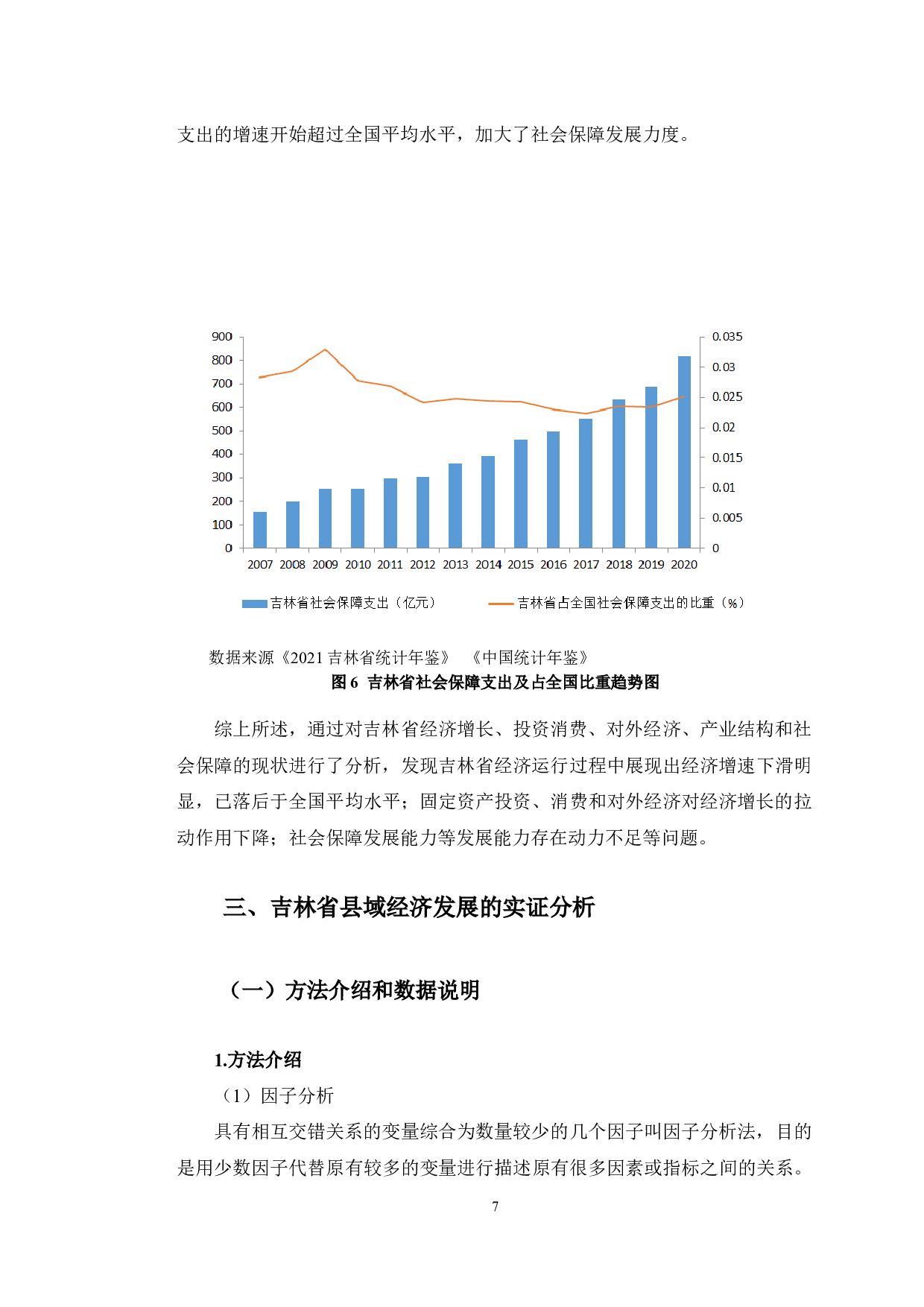 吉林省县域地区经济发展水平综合评价-13532字.docx 第10页