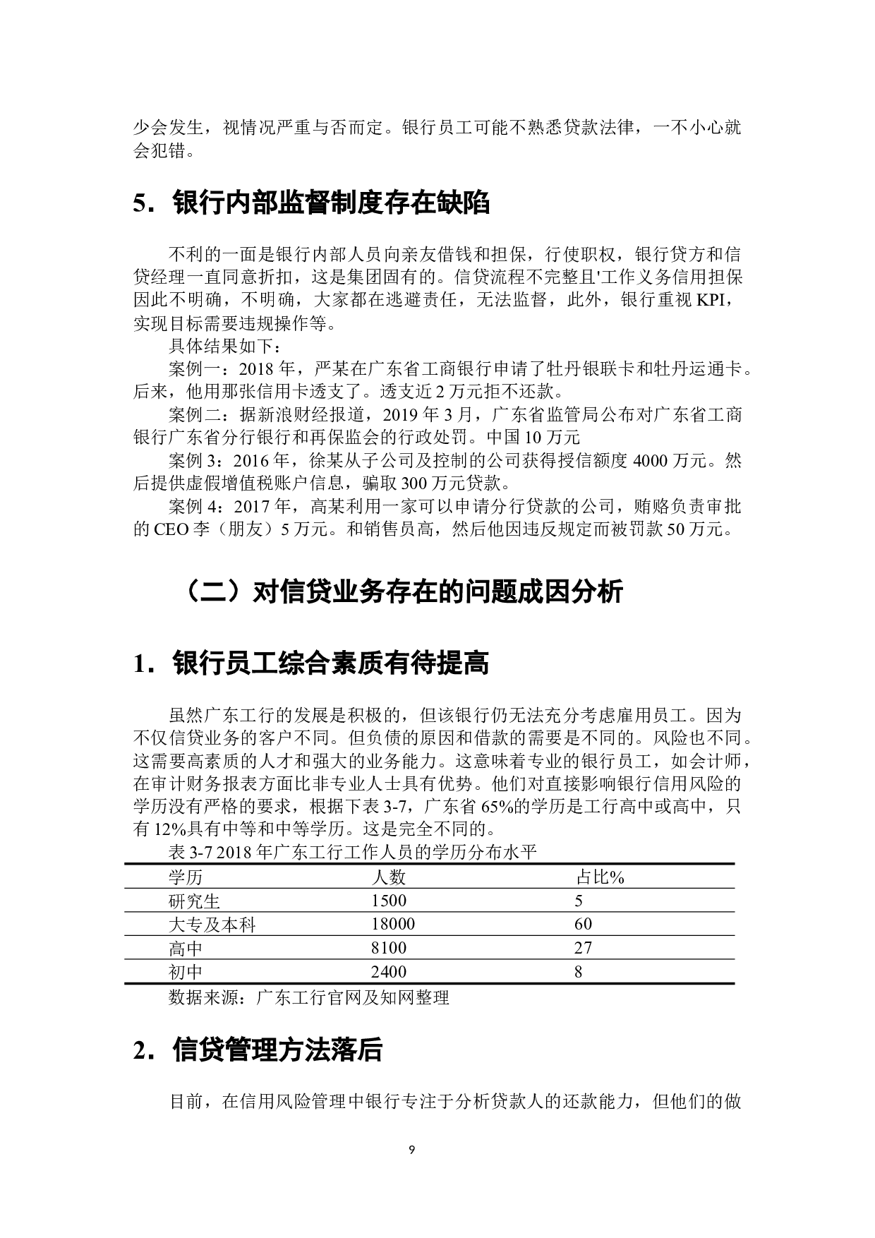 关于工商银行信贷业务风险的调研分析-7956字.docx 第10页