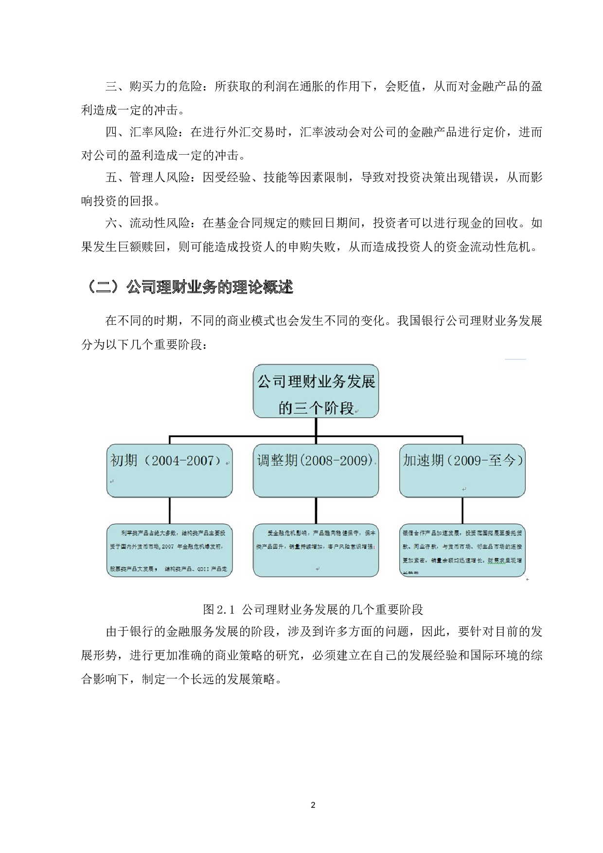 我国银行对公理财业务发展研究-9213字.doc 第2页