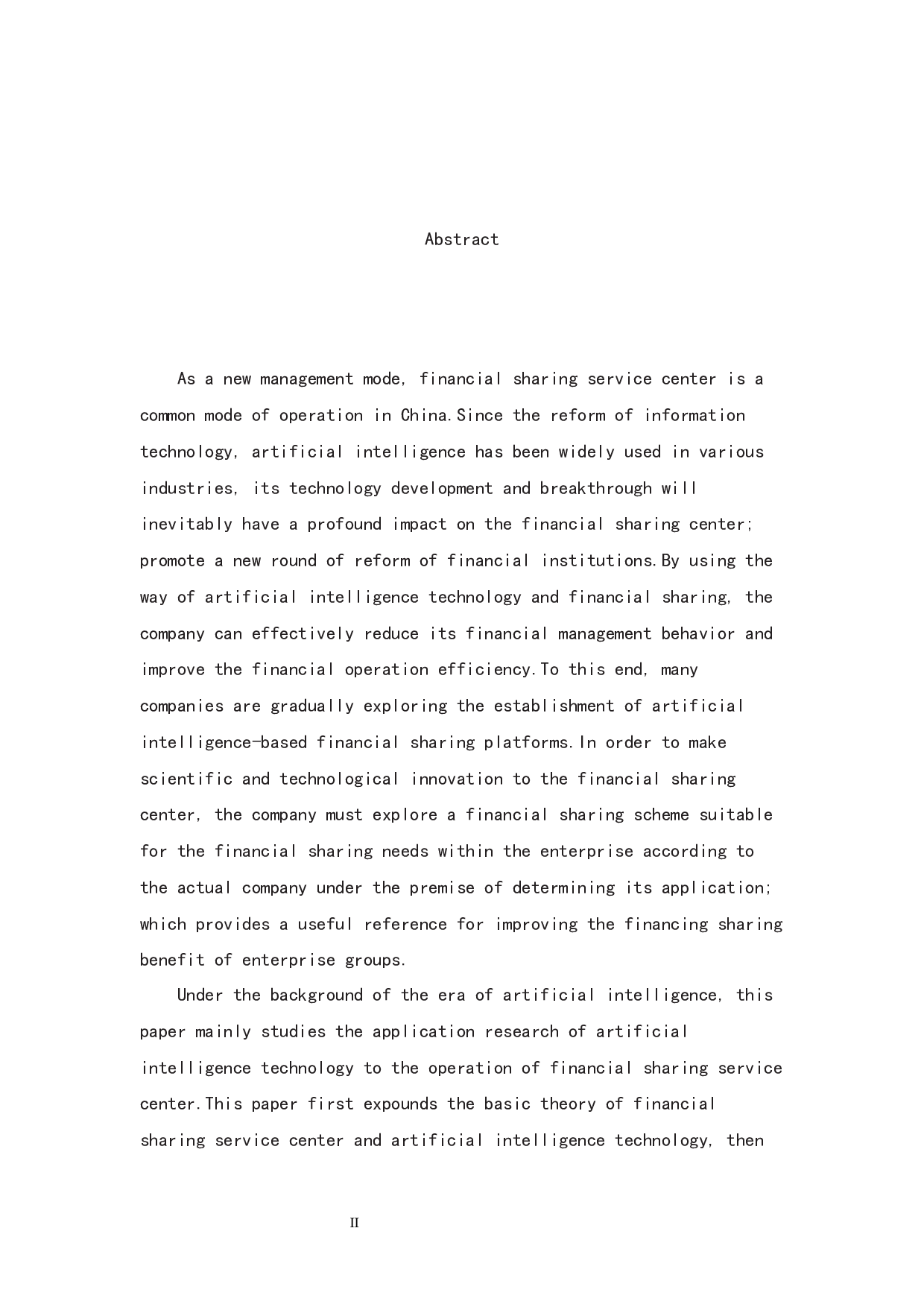 人工智能技术在财务共享服务中心的应用研究-18408字.docx 第2页