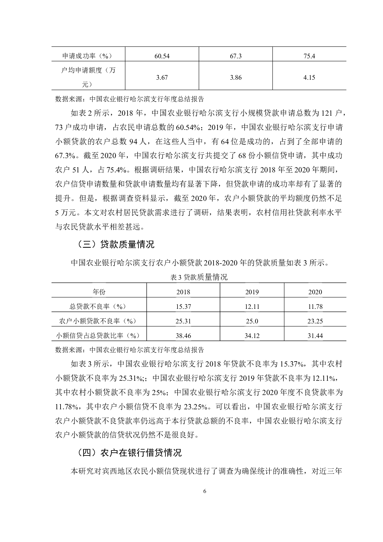 中国农业银行哈尔滨支行农户小额贷款问题研究-10790字.doc 第10页