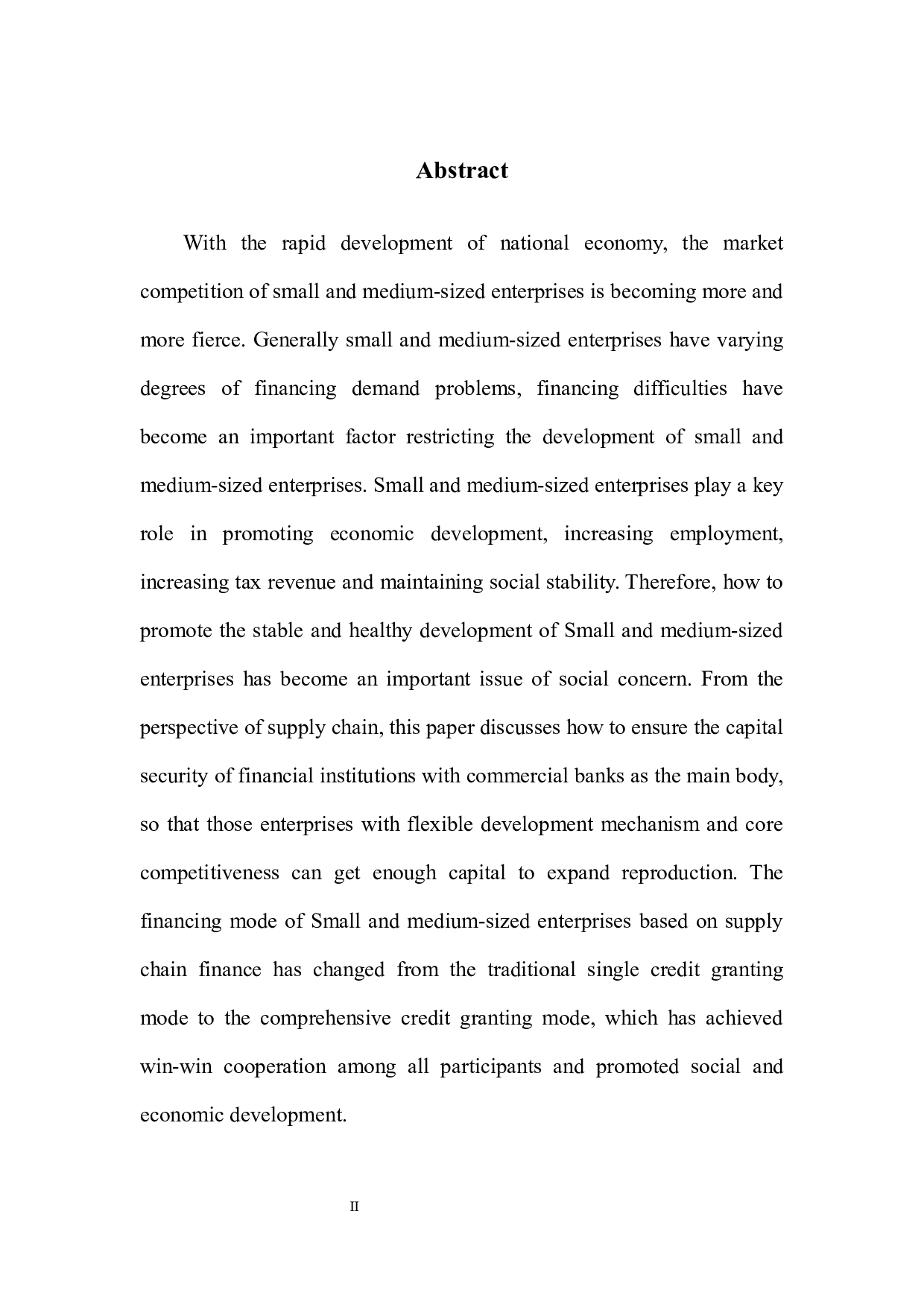 基于供应链金融的中小企业融资模式研究-10125字.docx 第4页