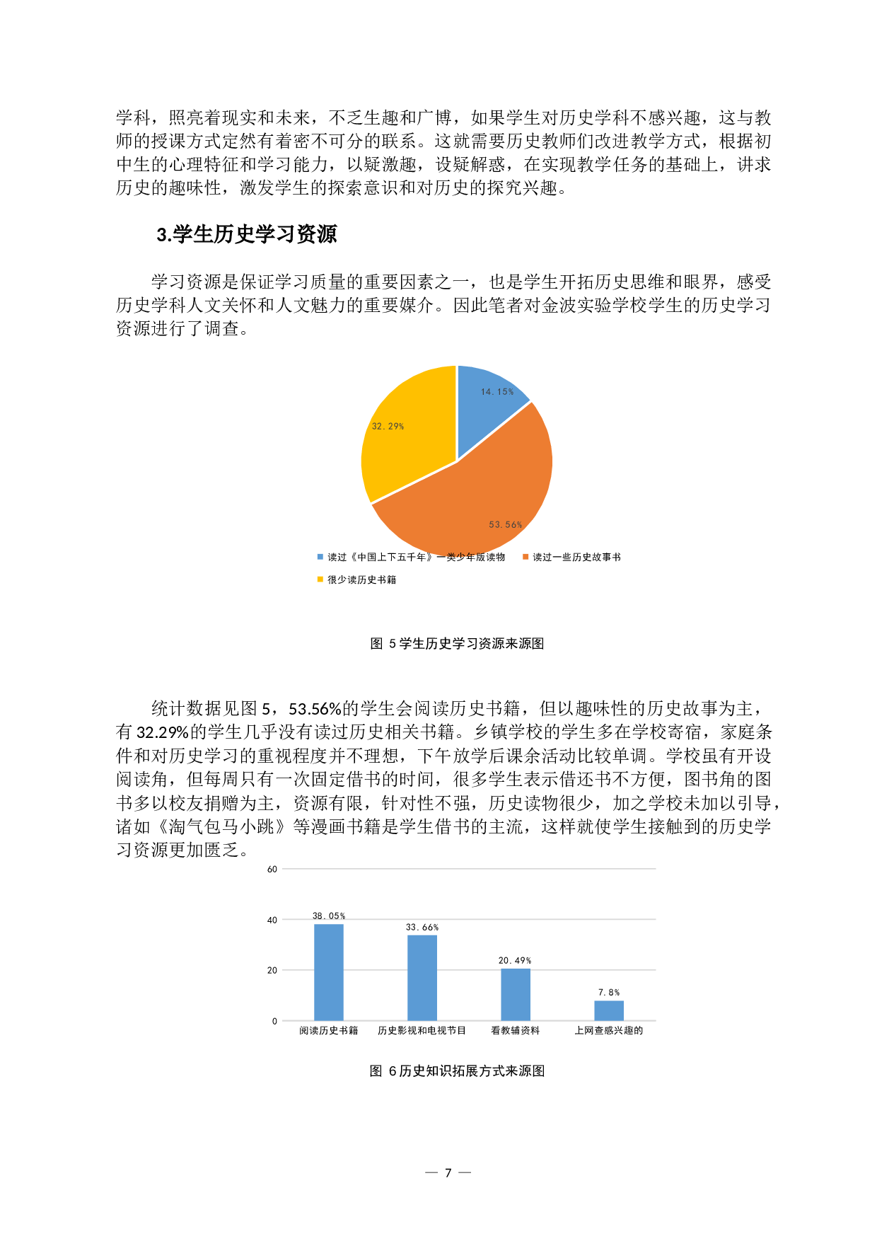 海南省白沙县金波实验学校历史教学现状调查研究-13127字.docx 第10页
