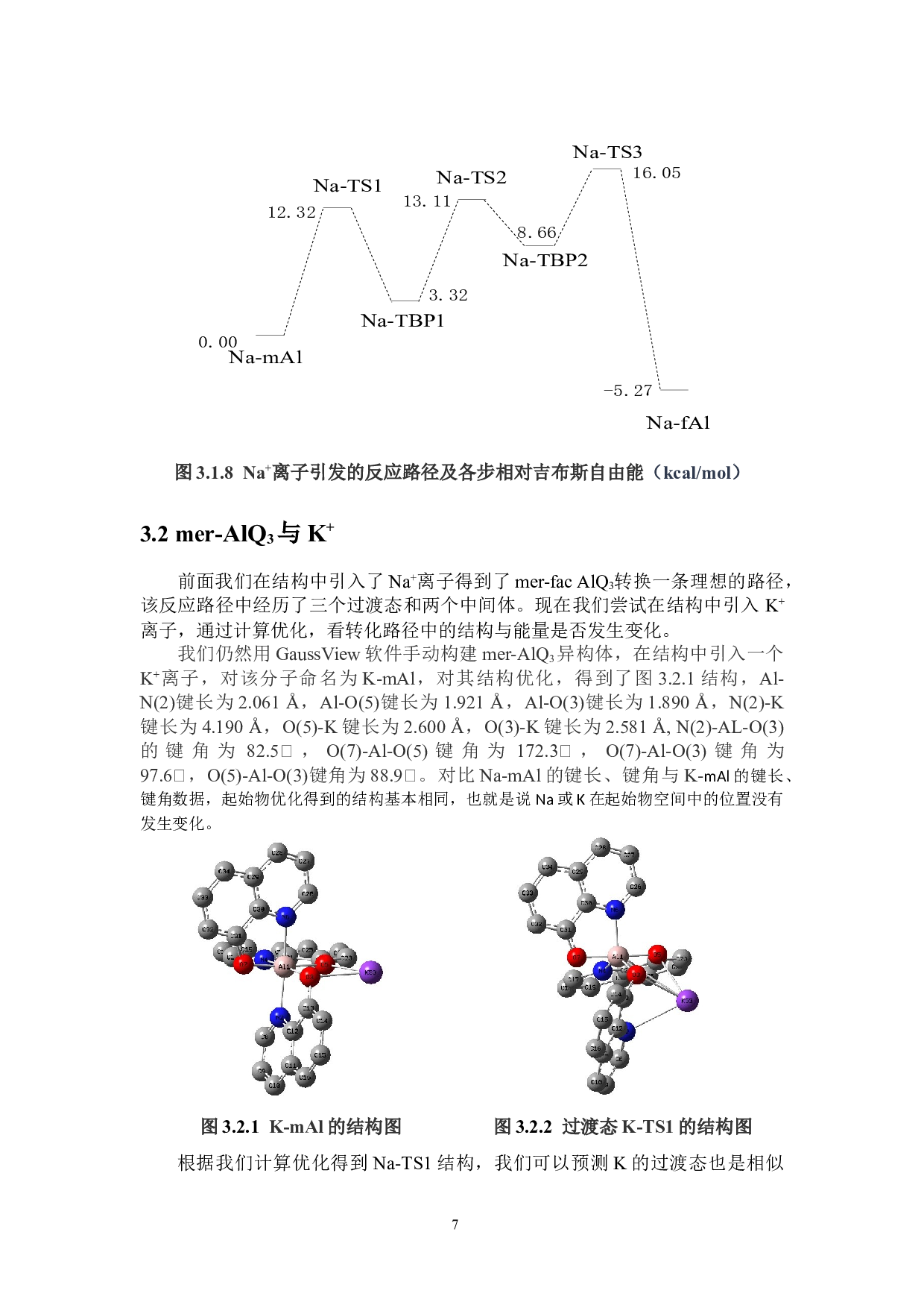 AlQ3分子面式与经式结构互变的理论研究-7713字.doc 第9页