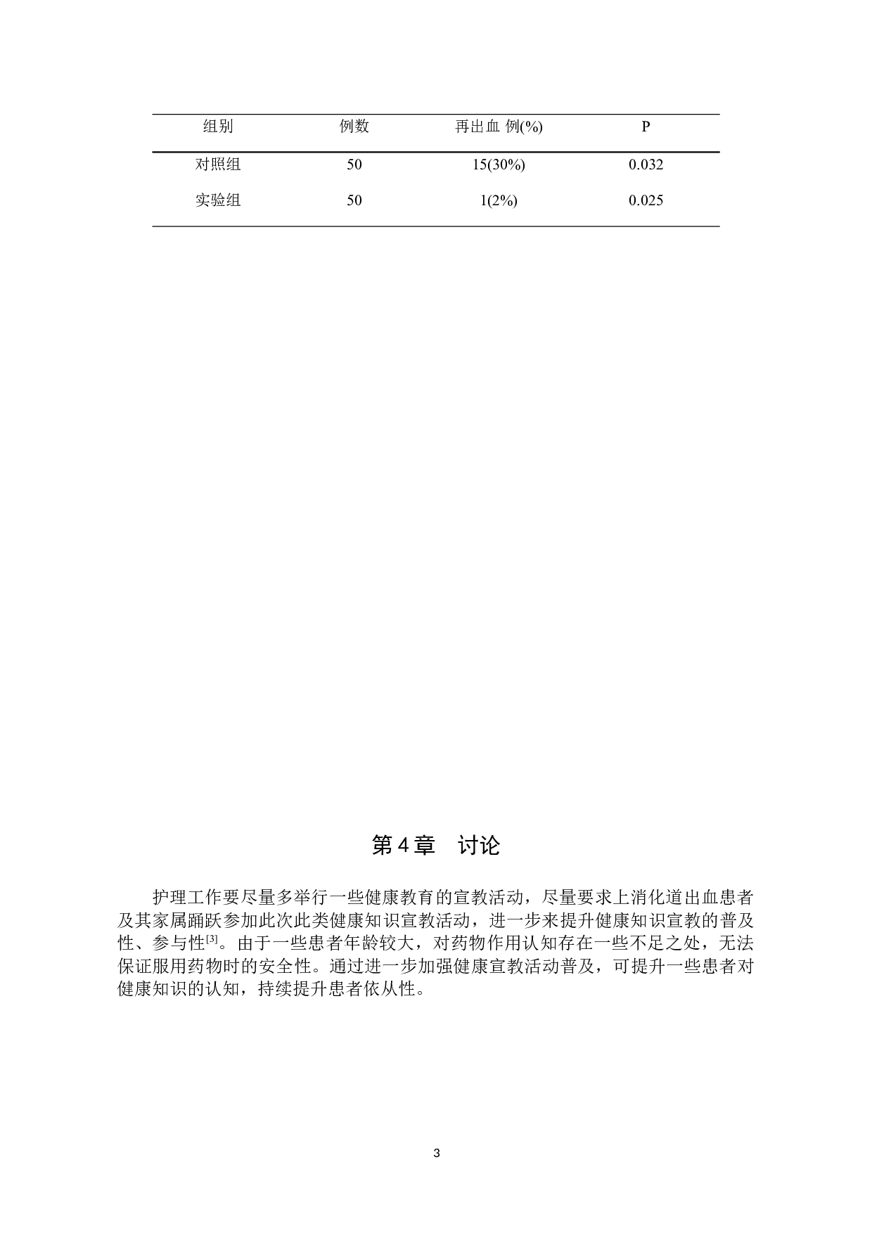 健康教育对上消化道出血患者治疗效果影响研究-7399字.doc 第6页