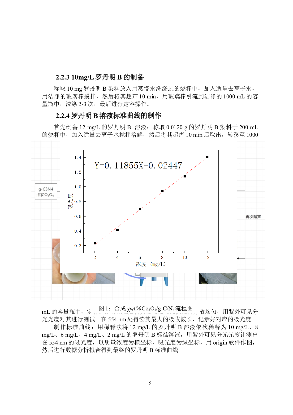 基于石墨相氮化碳_纳米四氧化三钴复合材料的合成及应用研究-6701字.docx 第8页