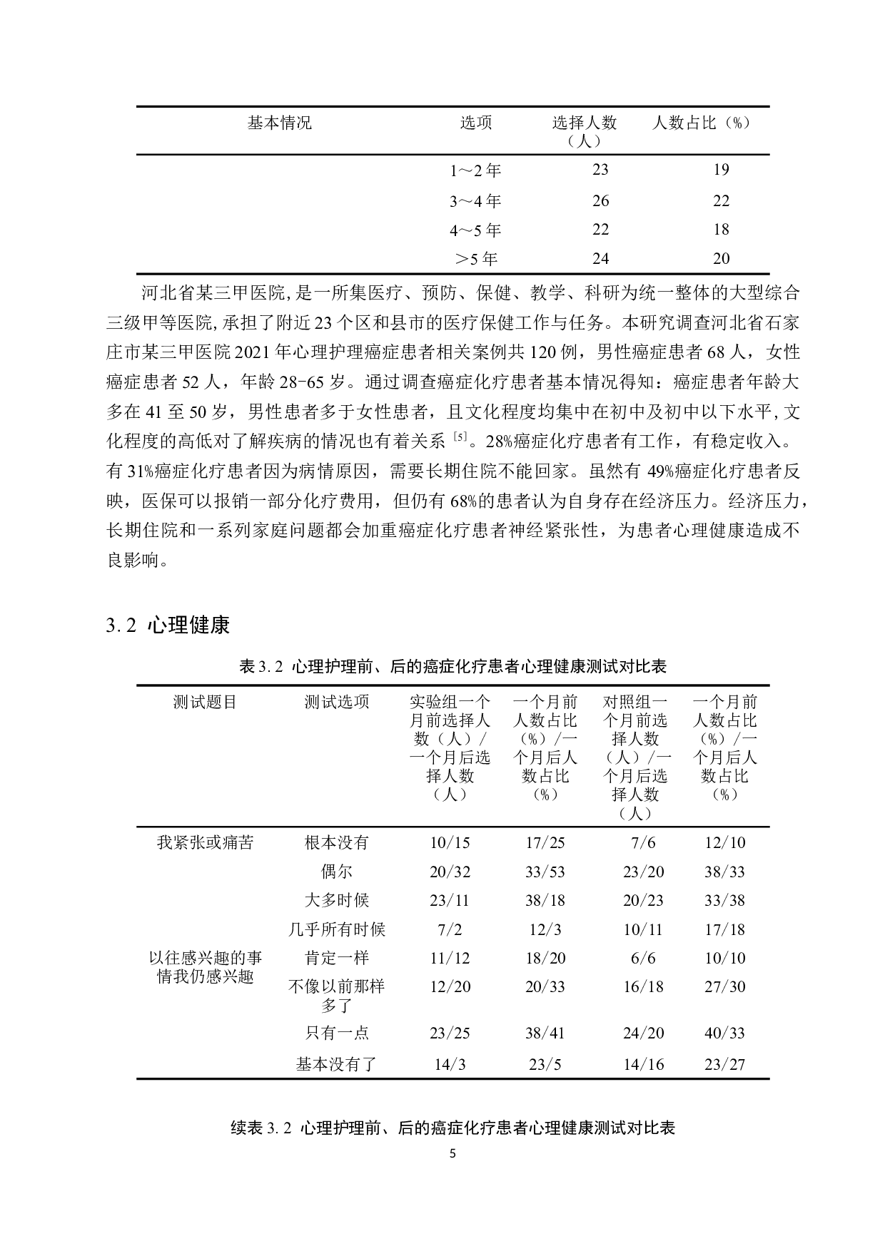 心理护理对癌症化疗患者全面治疗效果的影响分析-10181字.docx 第8页