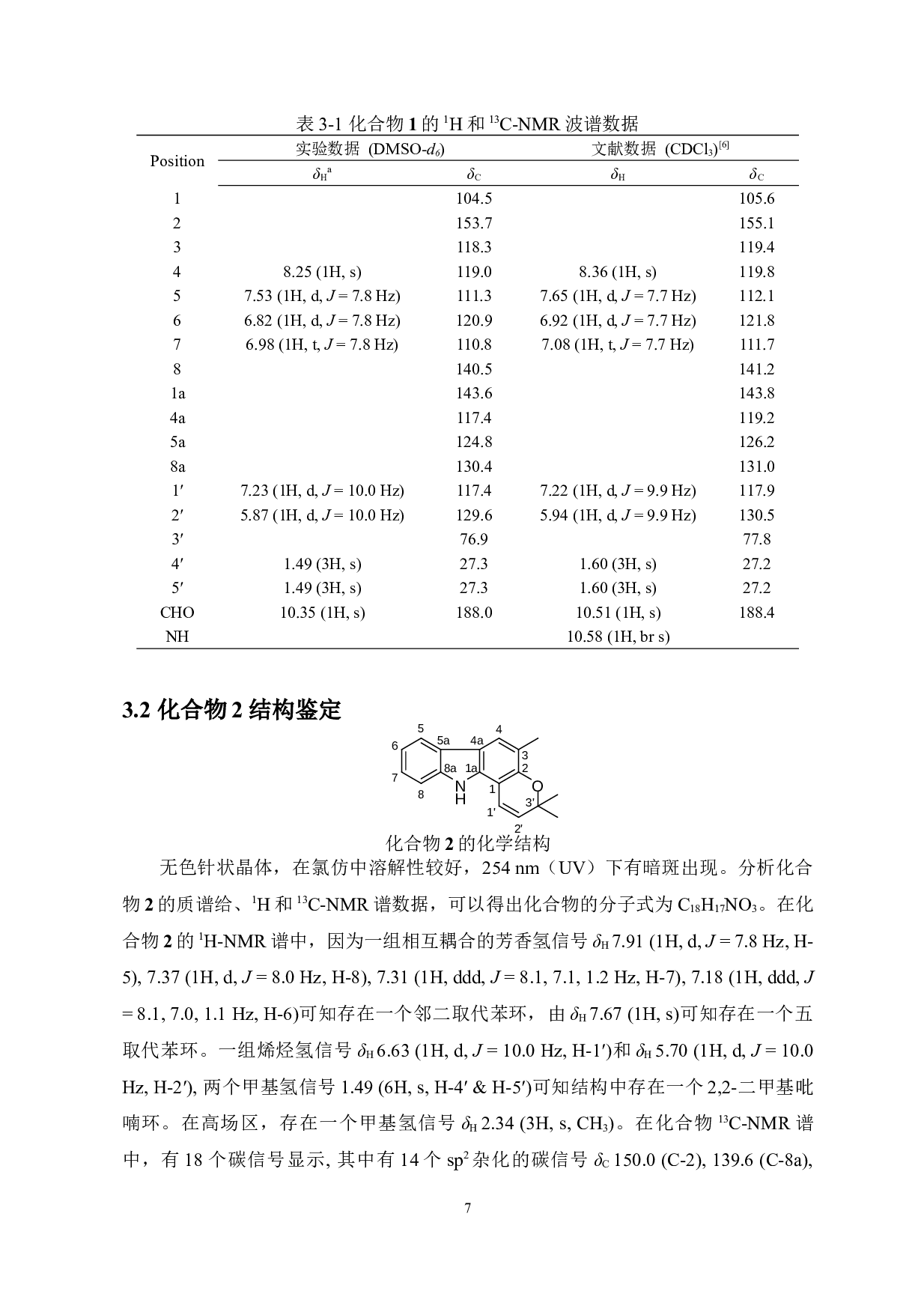 假黄皮枝叶中咔唑生物碱类化学成分的研究-7395字.docx 第9页