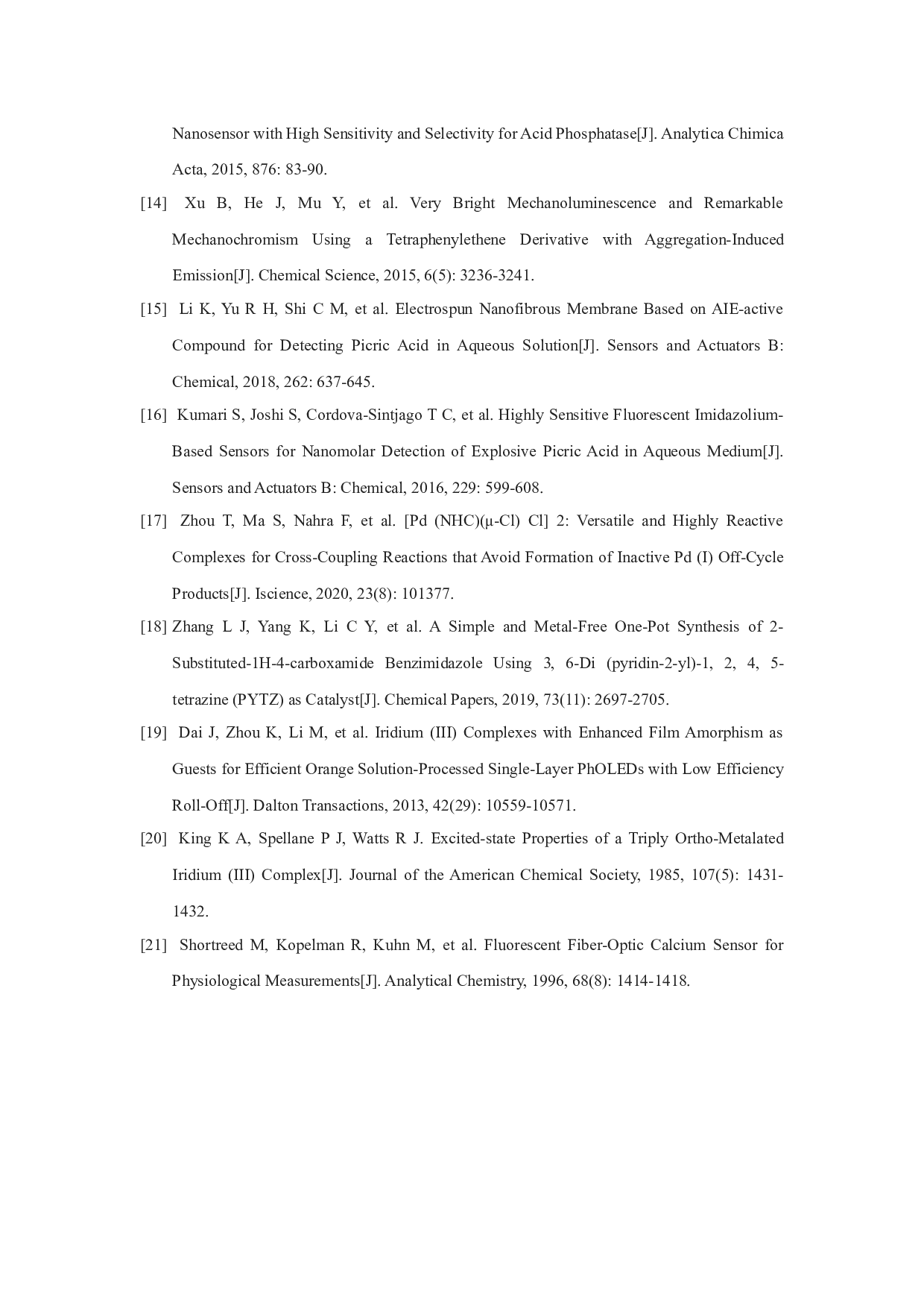 基于2-(2,4-二氟苯基)吡啶的铱配合物的设计、合成及对2,4,6-硝基苯酚(TNP)检测中的应用-4787字.doc 第10页