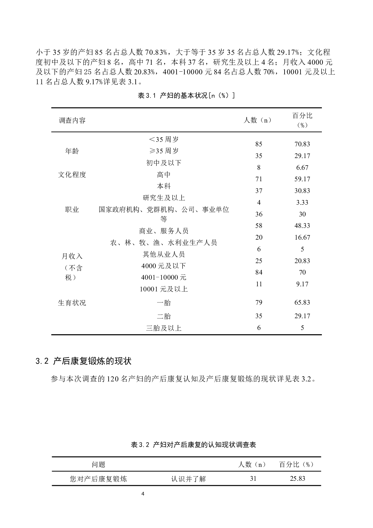 产妇对产后康复的认知现状及护理对策-9168字.docx 第8页