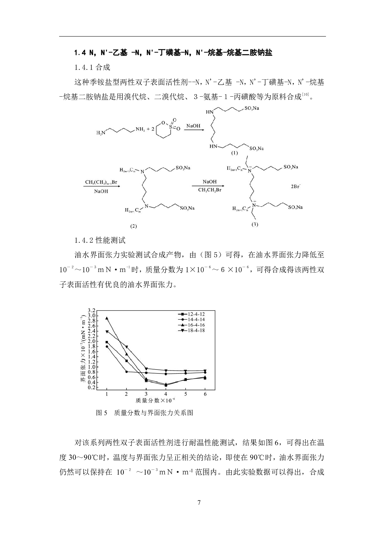 季铵盐型两性双子表面活性剂的研究进展-7296字.pdf 第10页