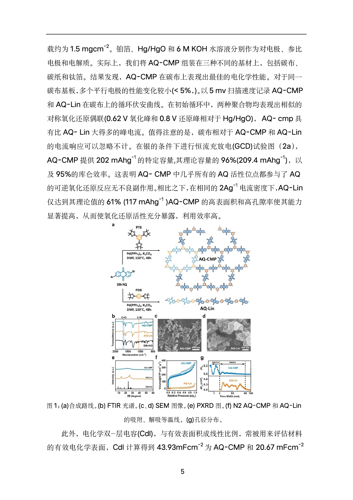 给体-受体型共轭微孔聚合物作为有机阳极用于可充电空气电池-10260字.pdf 第8页