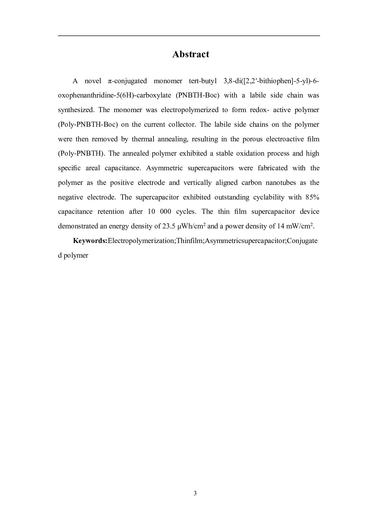 电化学聚合多孔共轭聚合膜作为电极材料用于共能量密度不对称超级电容器的研究-6701字.pdf 第3页