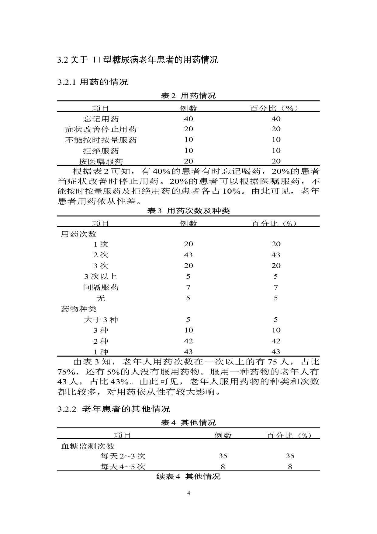 老年人用药依从性及其影响因素的分析&mdash;&mdash;以Ⅱ型糖尿病患者为例-8256字.docx 第7页