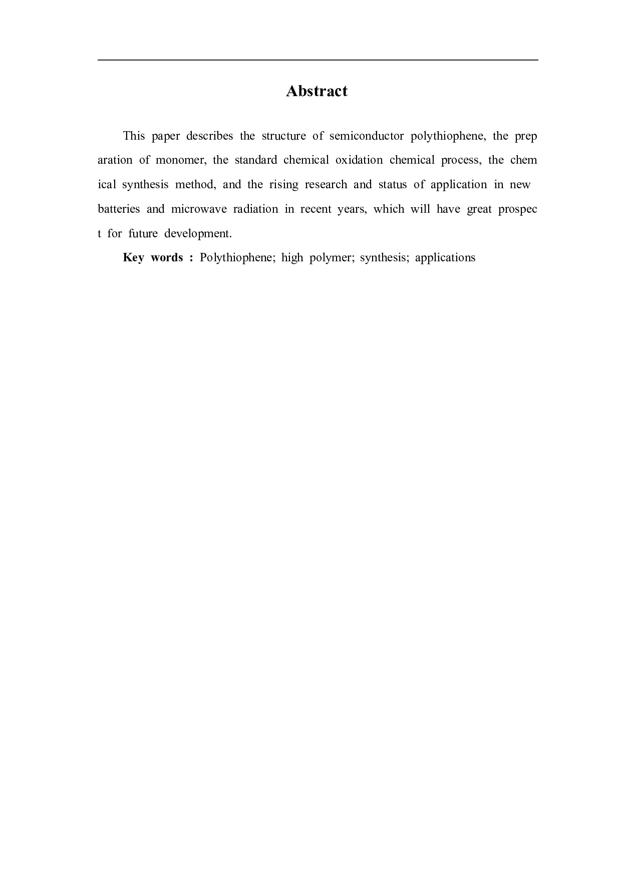 聚噻吩的合成及其应用研究-5585字.pdf 第3页