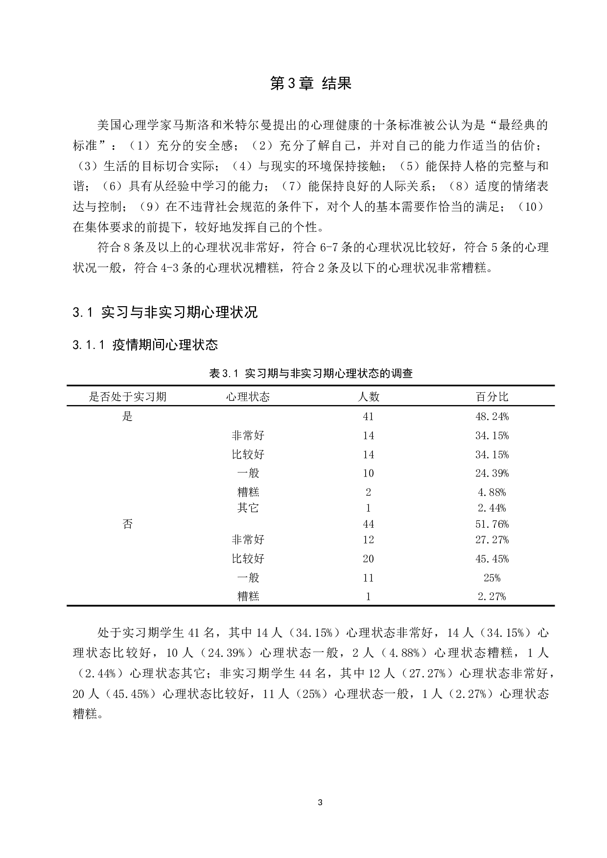 针对新冠疫情护理（学）学生心理状况调查及探讨&mdash;以张家口学院为例-9876字.docx 第7页