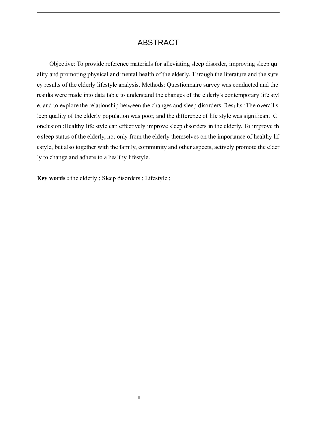 老年人生活方式与睡眠障碍的关联调查及研究-8839字.docx 第2页