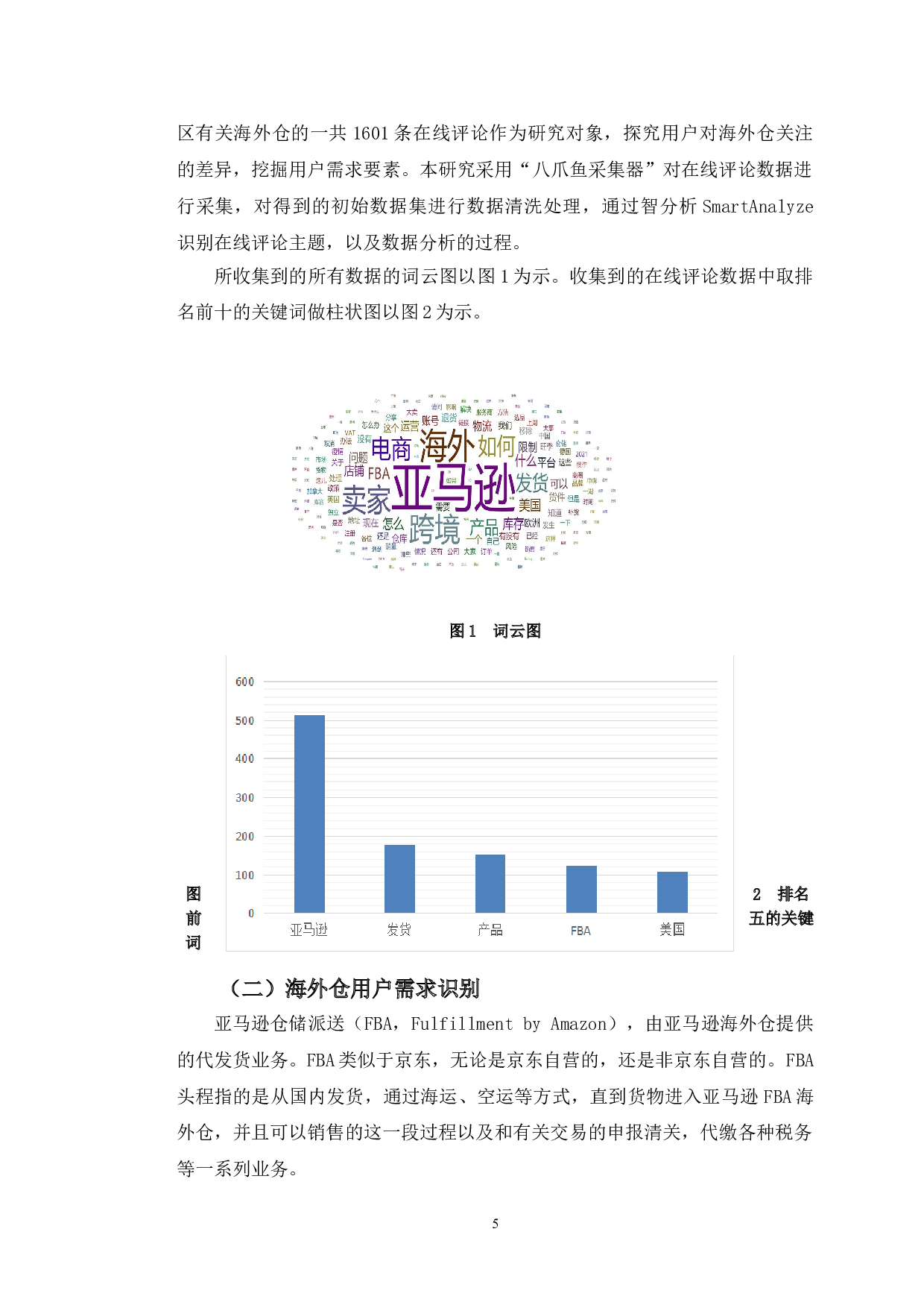 基于在线评论的海外仓用户需求分析及对策研究-10268字.doc 第8页
