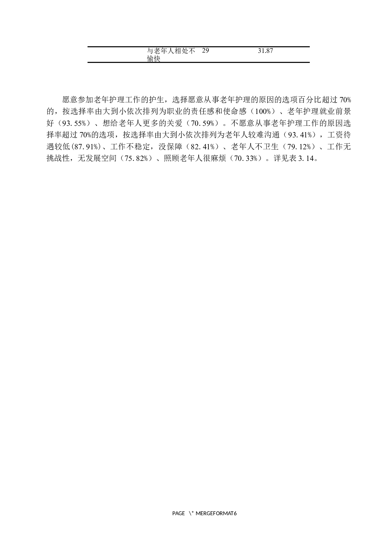 护生从事老年护理意愿的现状调查与分析-8659字.docx 第10页