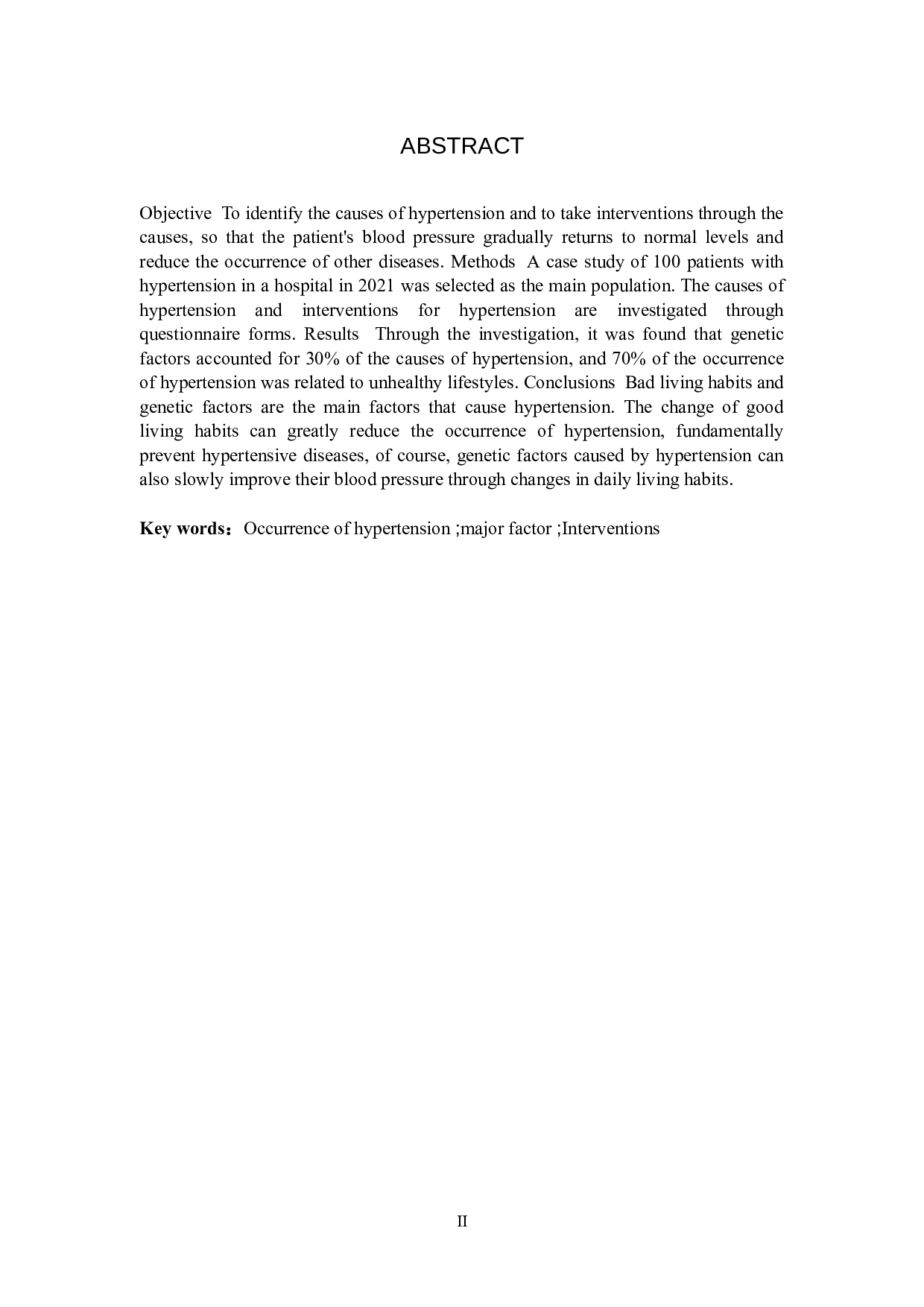 引发高血压的原因调查及护理干预-8737字.docx 第2页