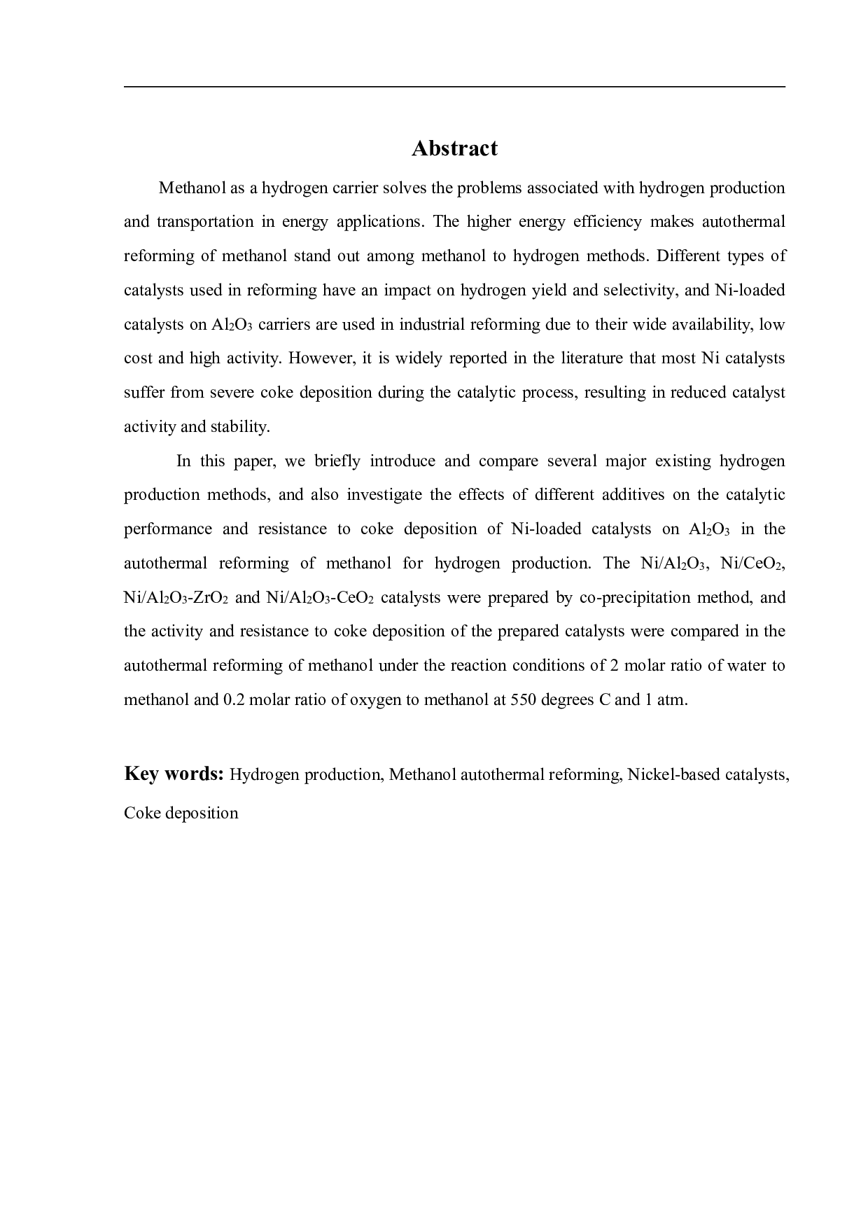 助剂对镍基催化剂用于自热重整影响-17675字.pdf 第2页