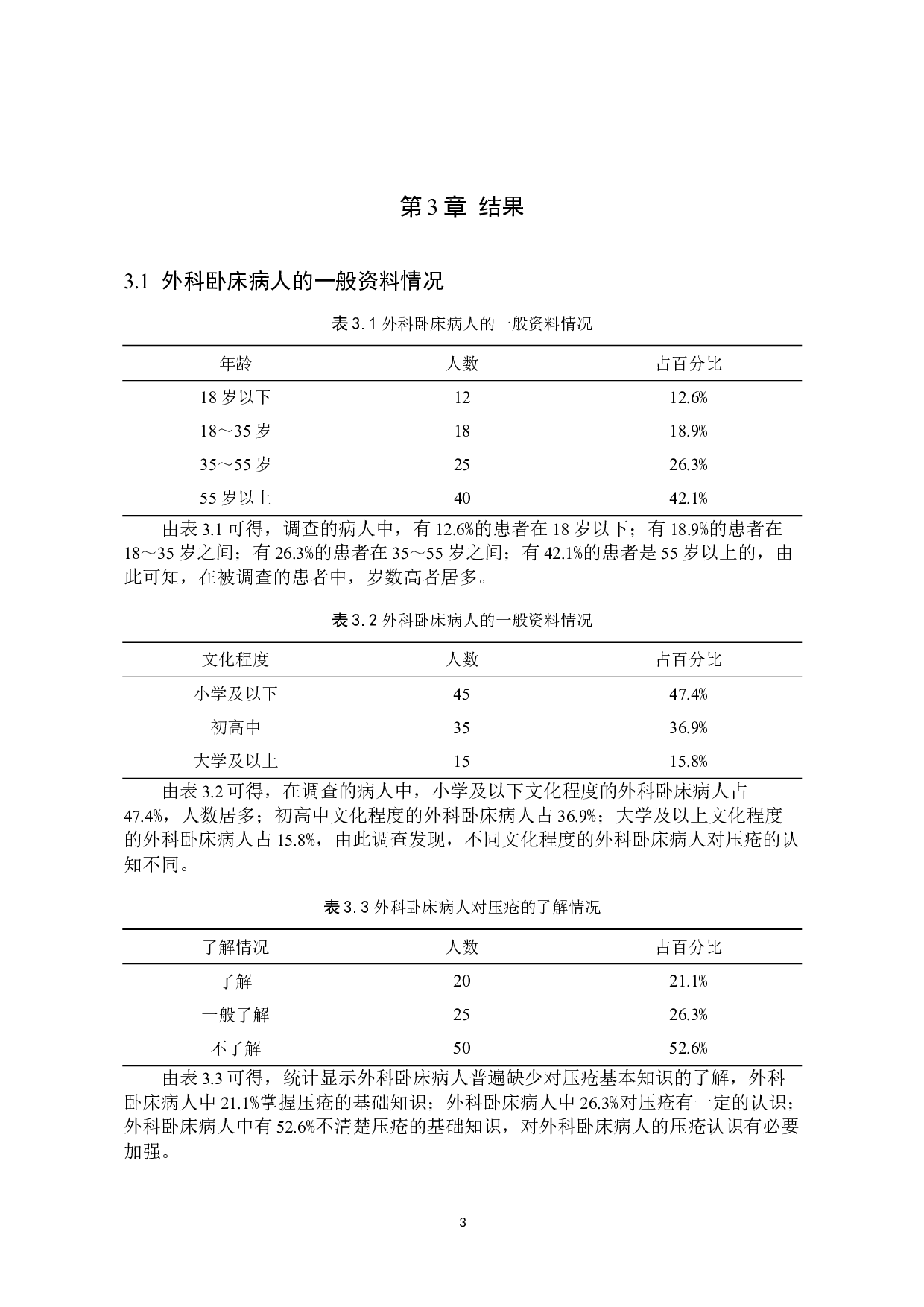 外科卧床病人对压疮的认知情况及预防性护理的调查研究-9106字.doc 第6页