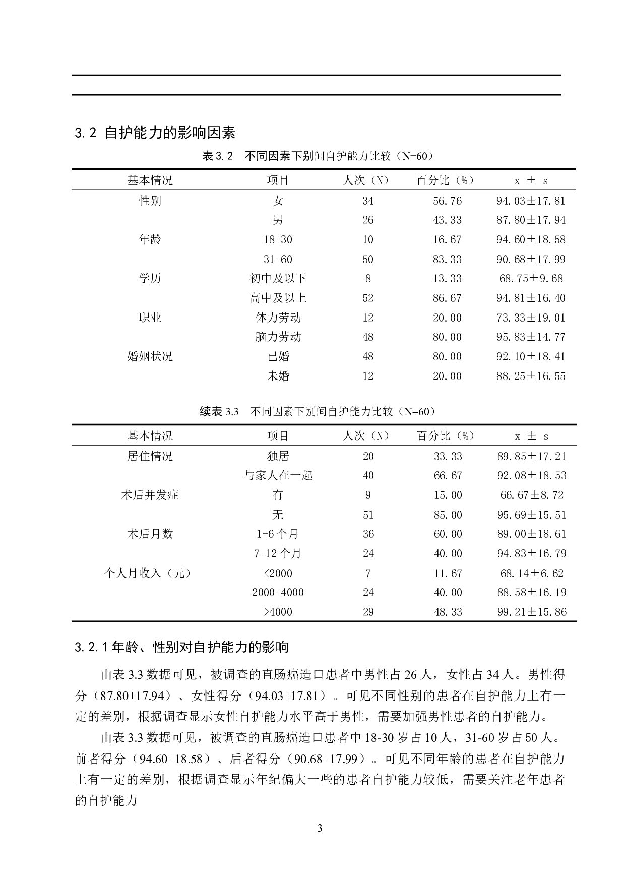 直肠癌术后人工造口自我护理能力的调查分析-9724字.doc 第7页