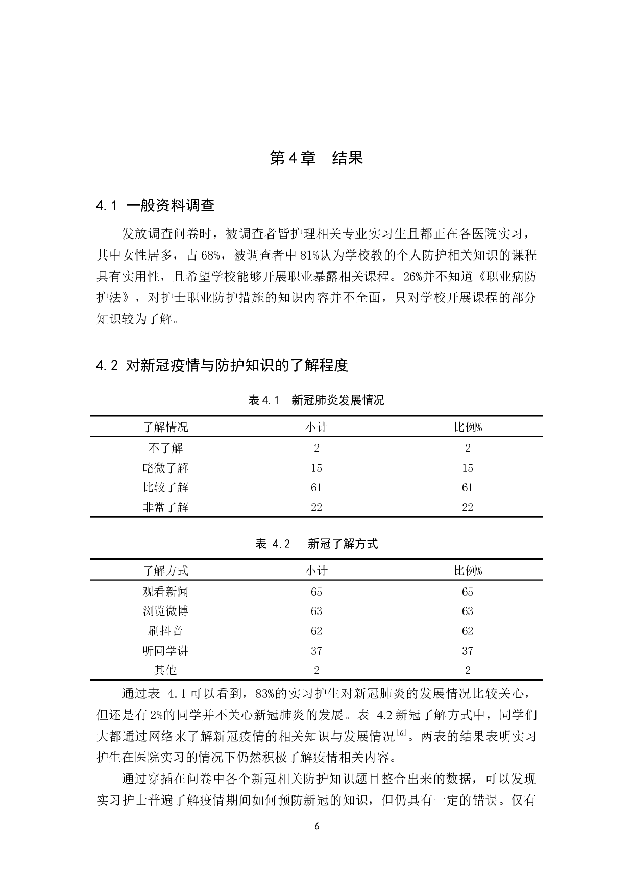 疫情期间实习护士对个人防护的认知调查分析与提升对策研究-10232字.docx 第9页