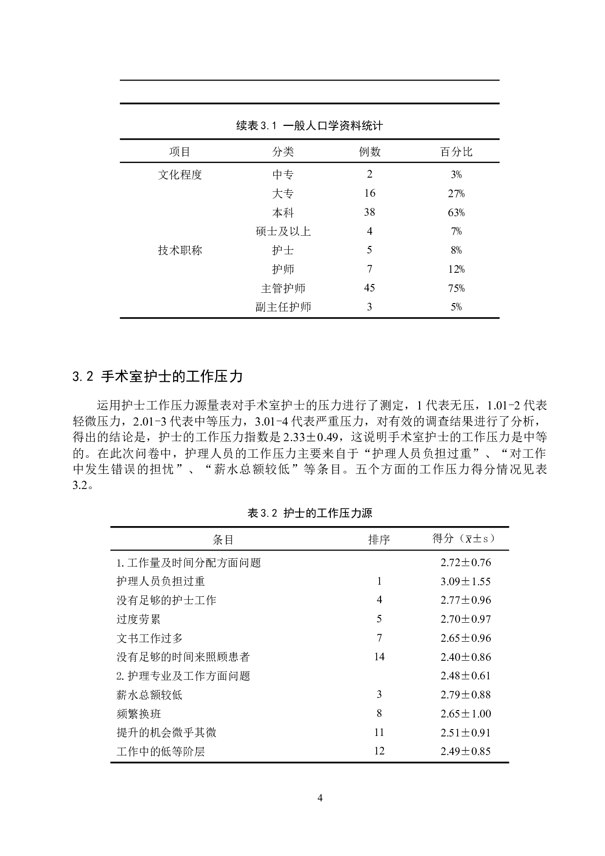 手术室护士压力源、应对方式与心理状况研究&mdash;&mdash;以河北省人民医院为例-9471字.docx 第7页