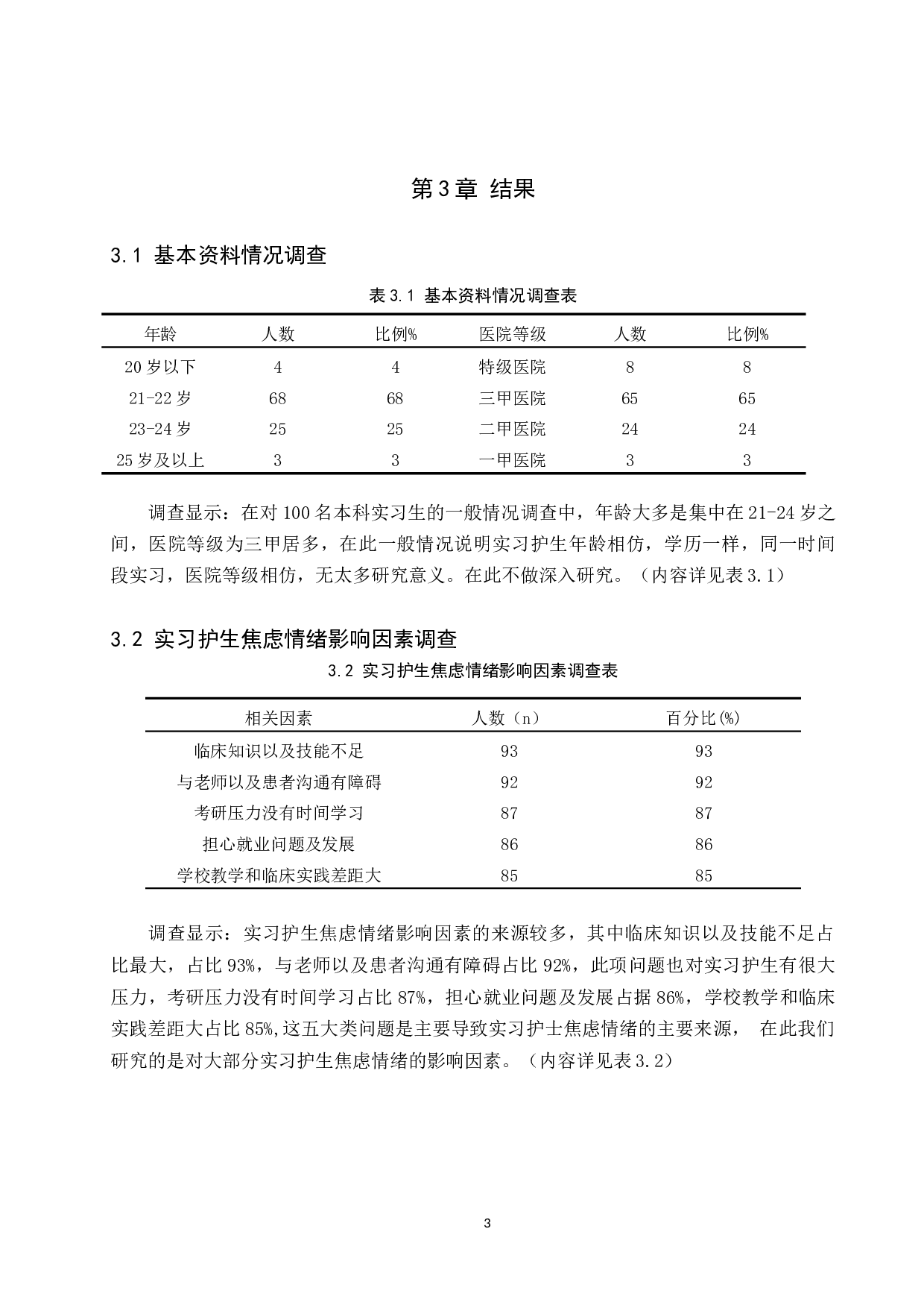 本科实习护生焦虑情绪影响因素分析与干预对策-10081字.docx 第7页