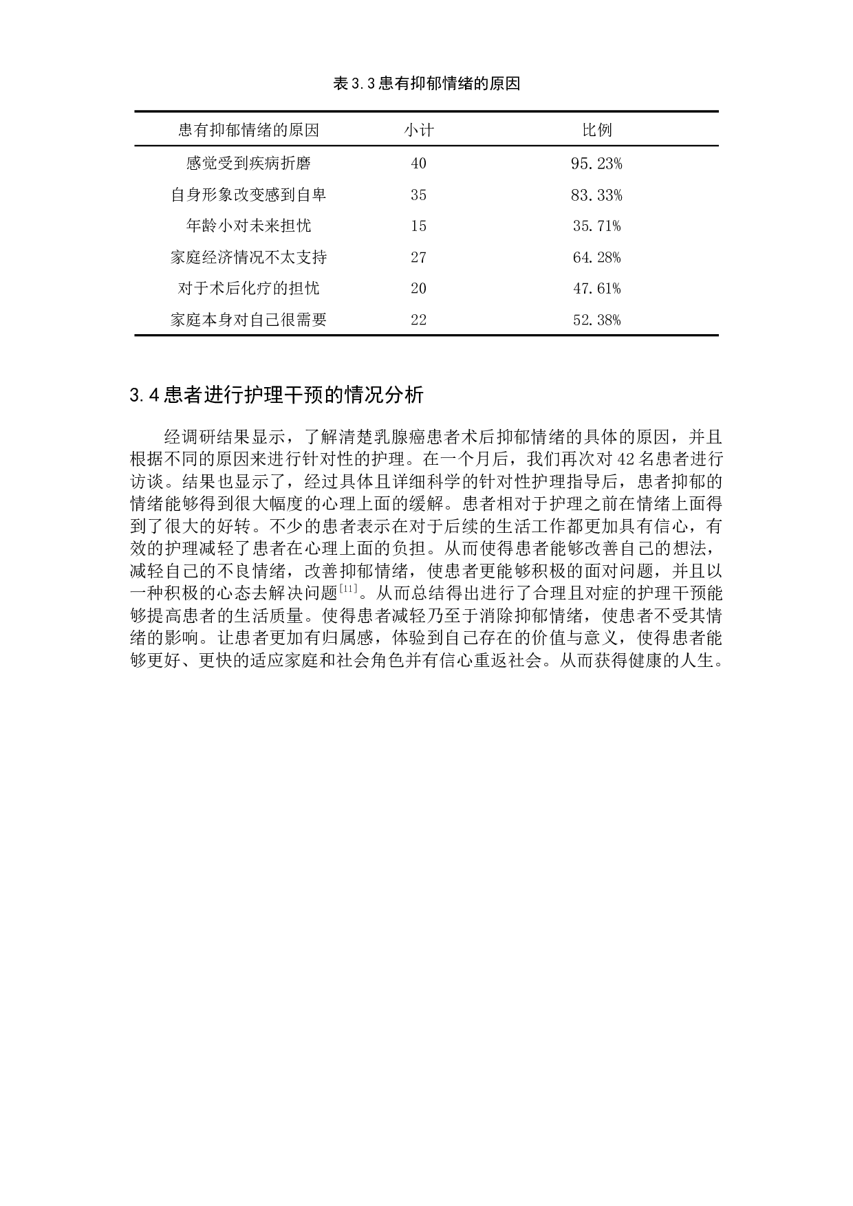 乳腺癌术后患者抑郁情绪原因分析及护理措施-9865字.docx 第8页