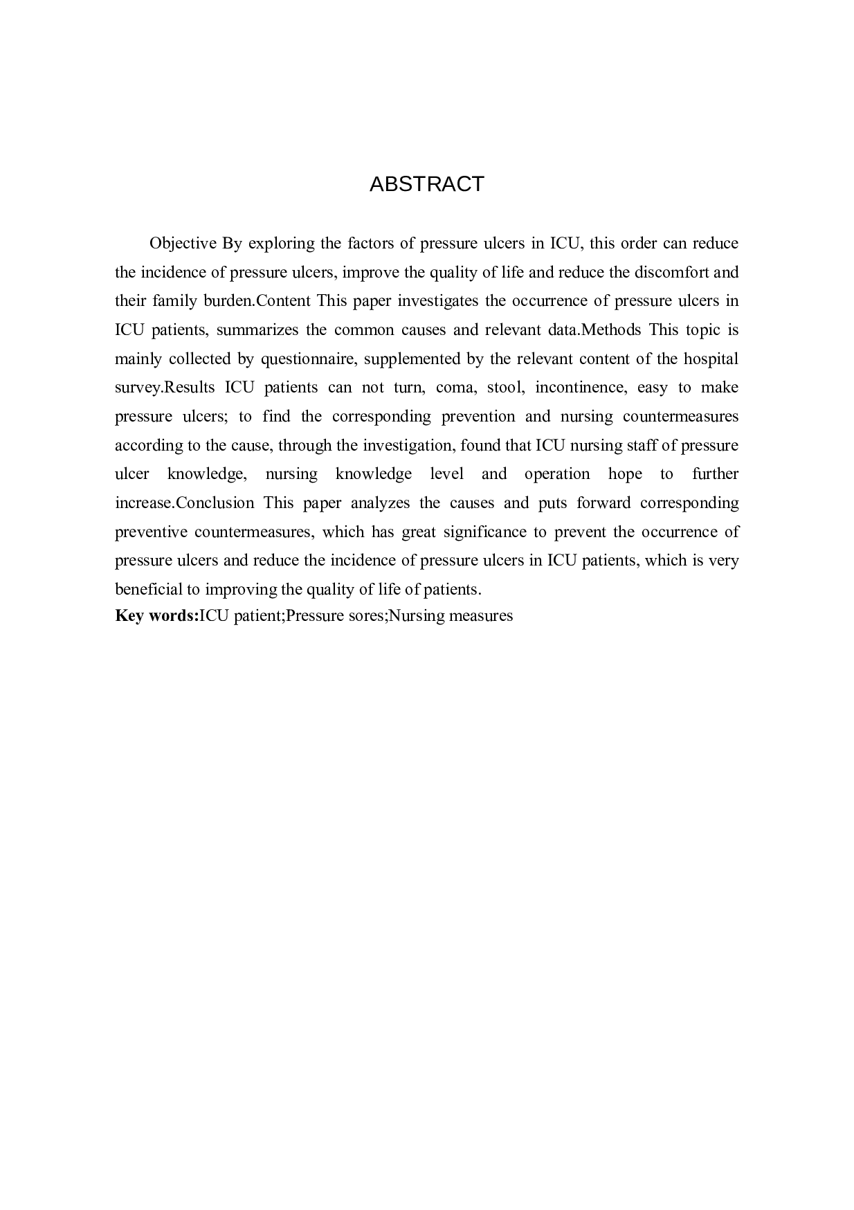 ICU患者压疮发生的原因分析及护理对策-9707字.doc 第3页