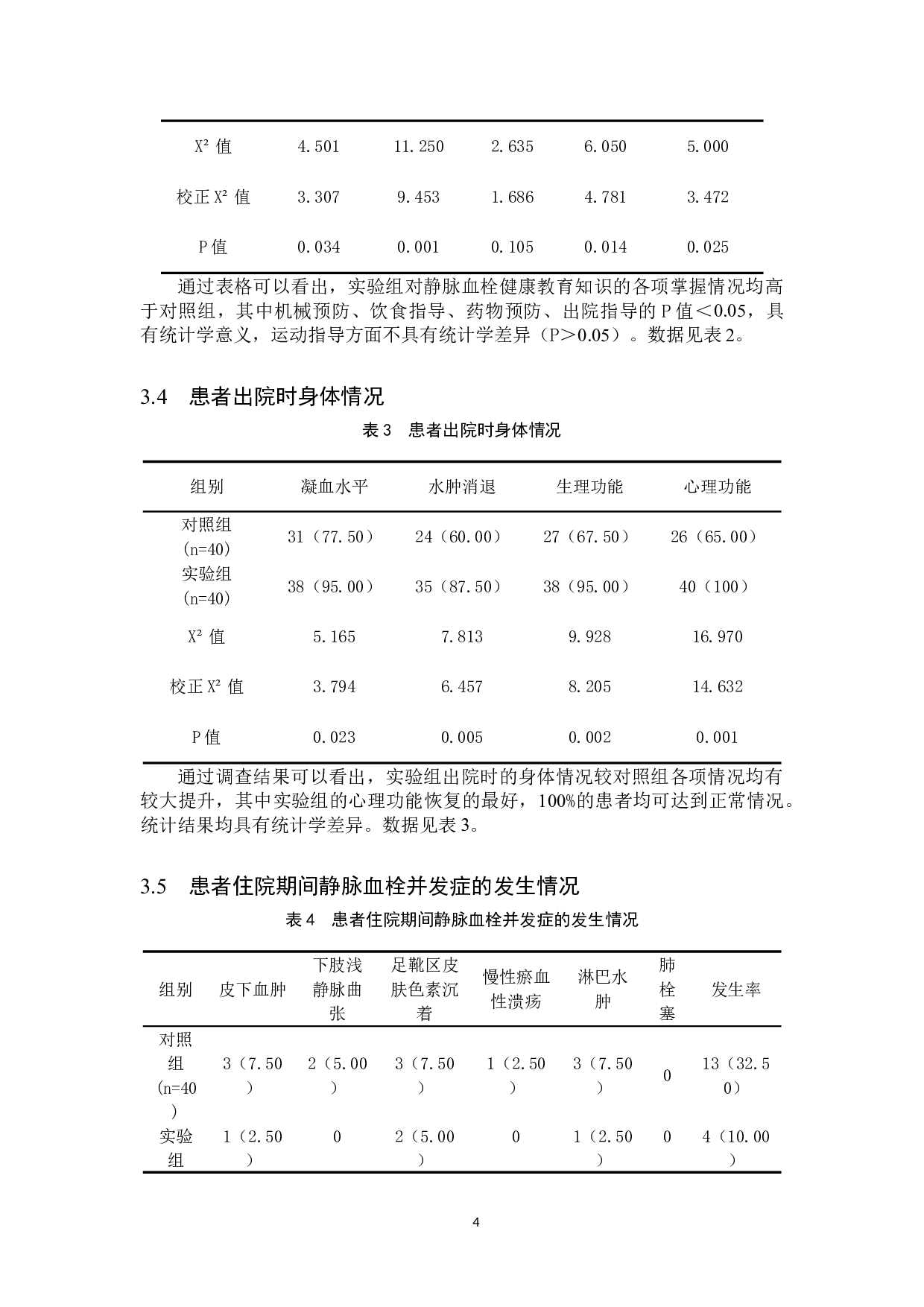 健康教育对静脉血栓患者认知以及预防的影响和分析-9526字.doc 第7页