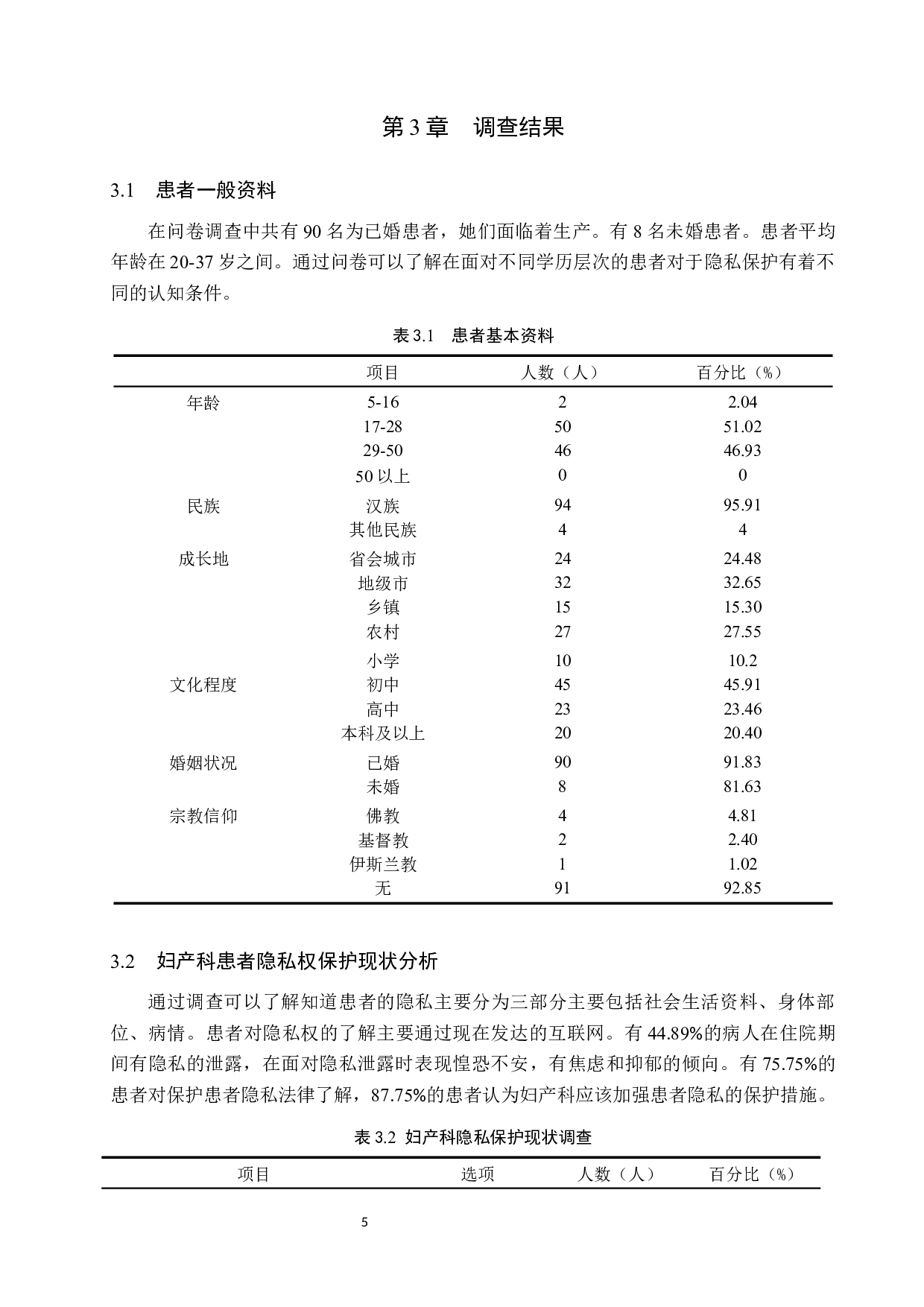 妇产科护理操作中患者隐私现状分析及保护措施研究-9713字.docx 第9页