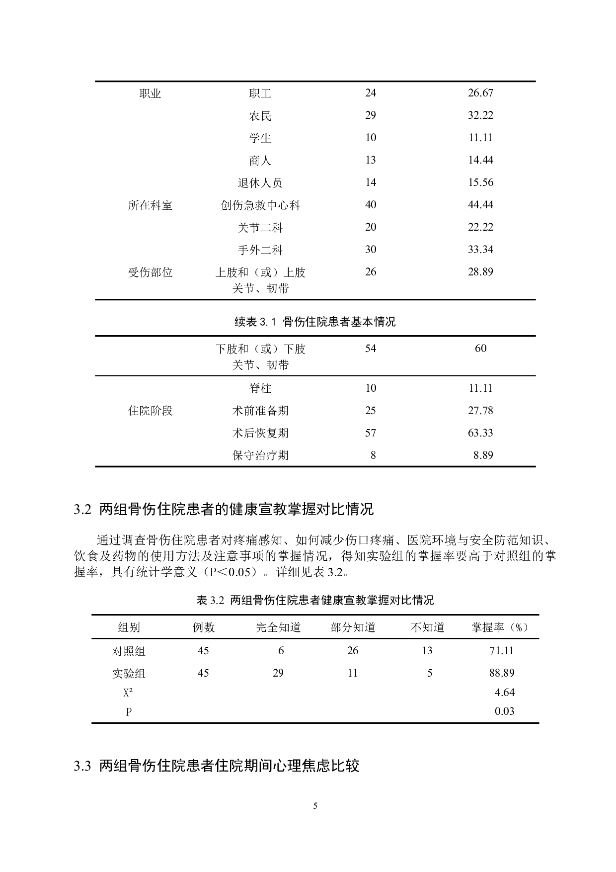 健康宣教对骨伤患者的预后效果分析-8145字.docx 第9页