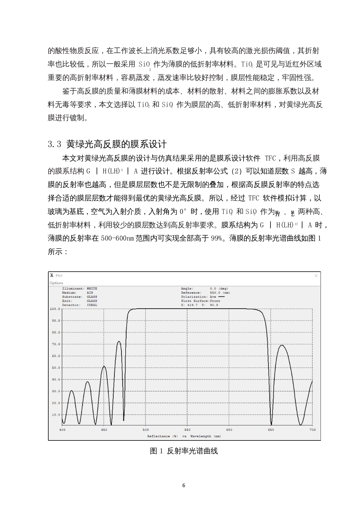 黄绿光波段高反射膜设计与制备-8086字.docx 第7页