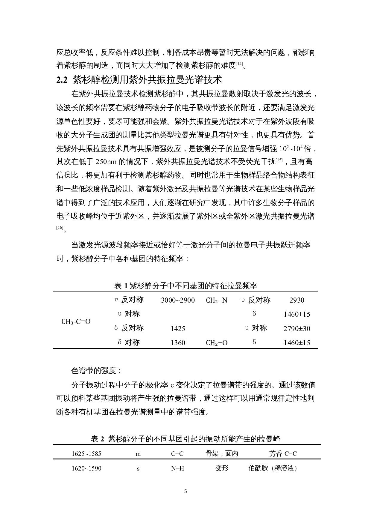 基于228.5nm激光检测紫杉醇的机理研究-7576字.docx 第7页