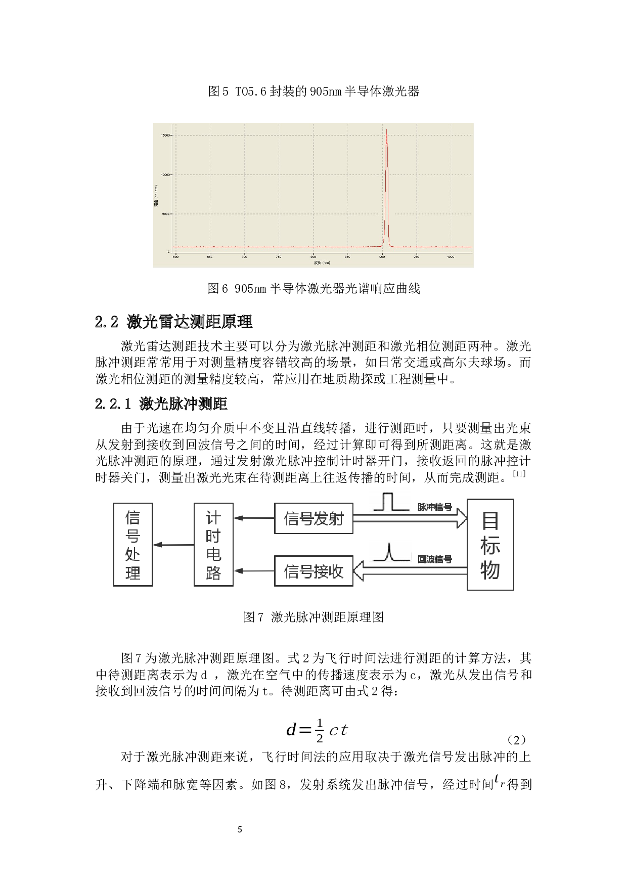基于905nm半导体激光的快速净空测距雷达系统设计-11562字.docx 第7页