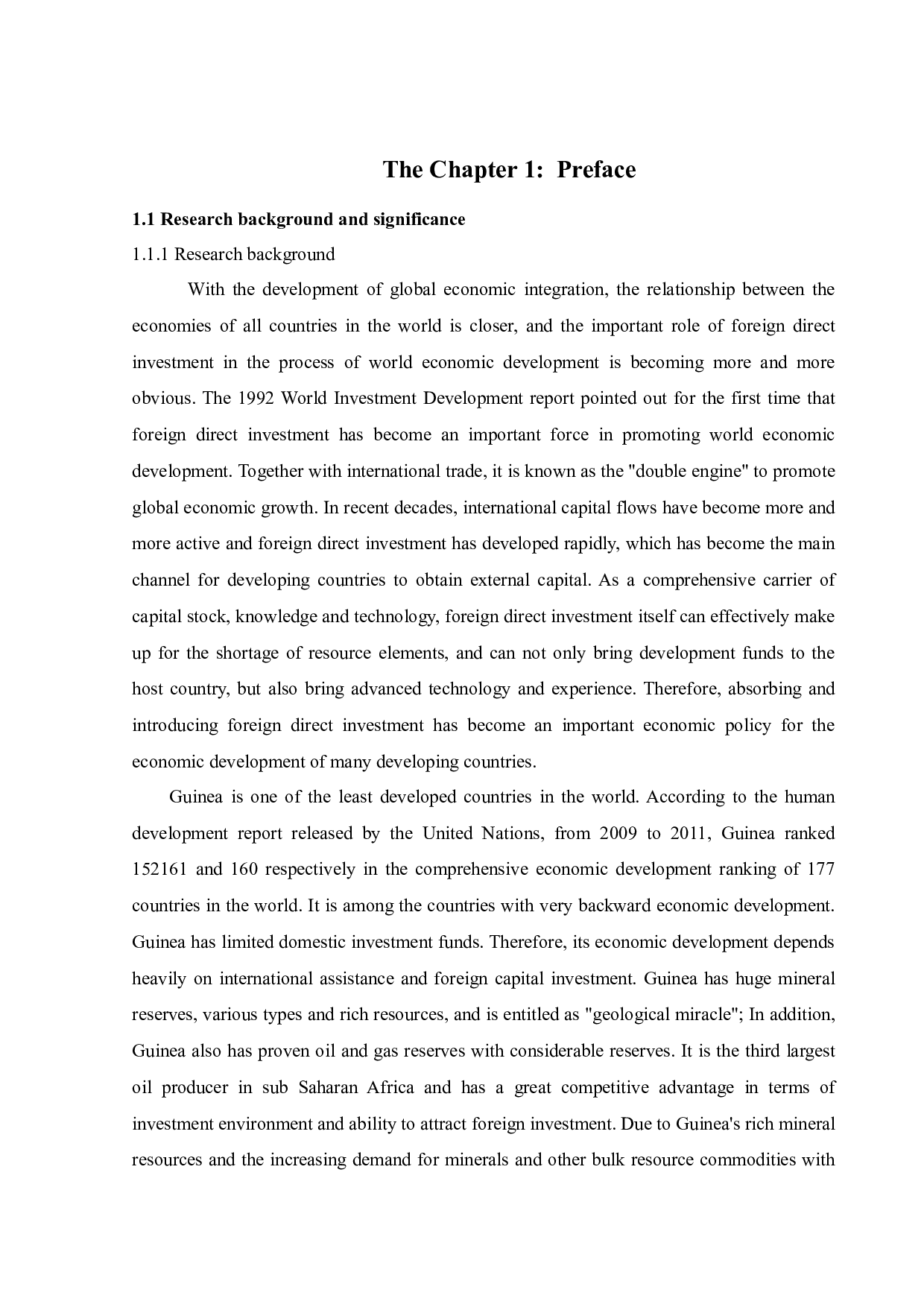 中国外商直接投资几内亚矿业的挑战与前景-10692字.docx 第6页