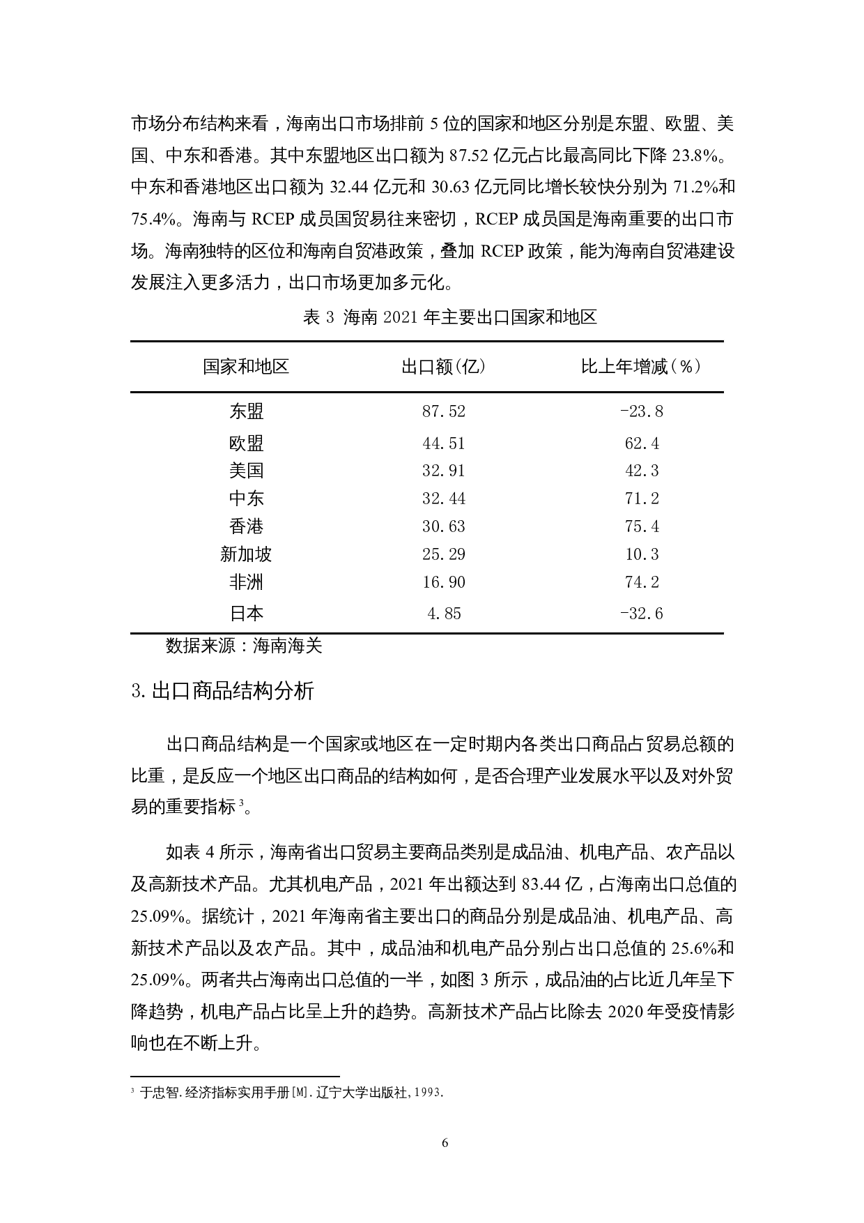 海南出口贸易竞争力分析-11770字.docx 第8页