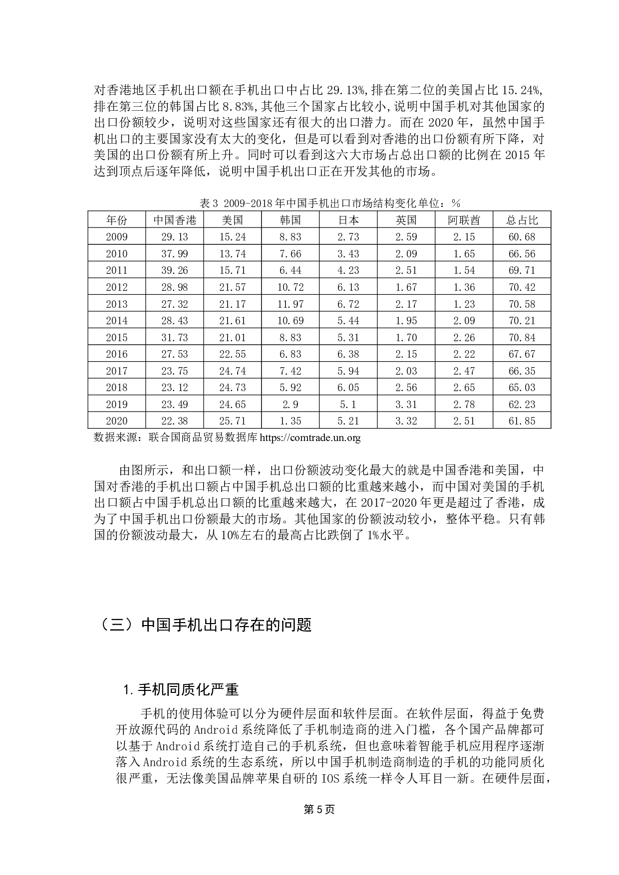 中国手机出口的影响因素实证研究-9816字.docx 第9页