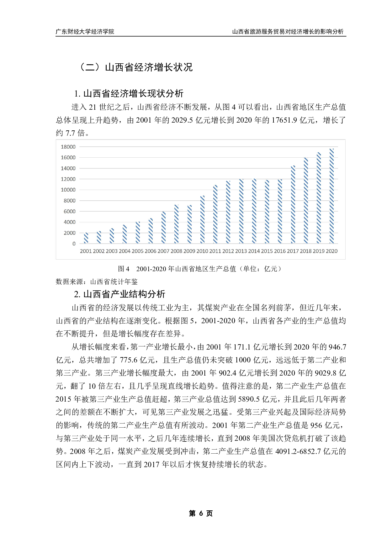 山西省旅游服务贸易对经济增长的影响分析-11544字.pdf 第9页