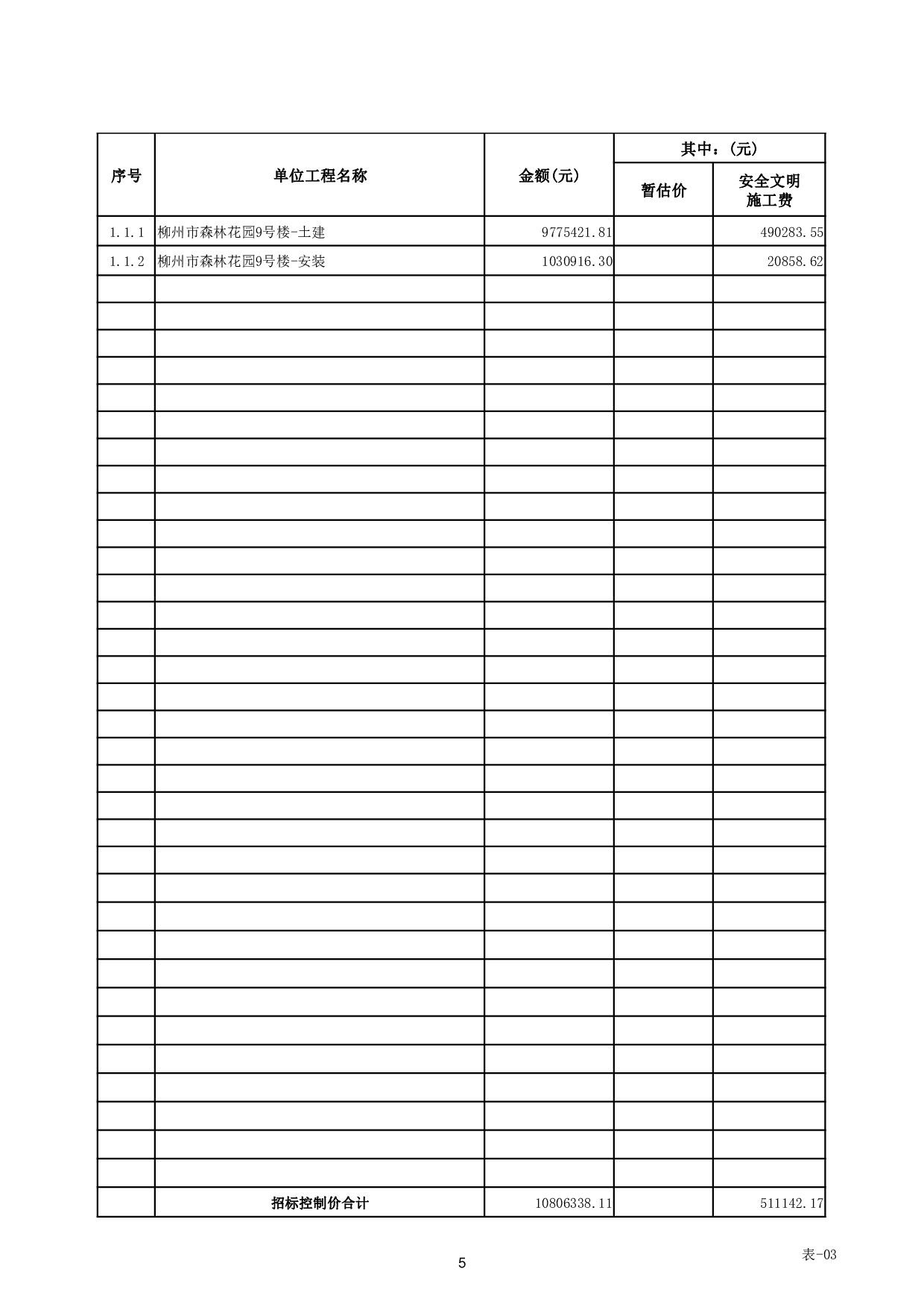 柳州市森林花园9号楼施工图预算-45293字.pdf 第8页