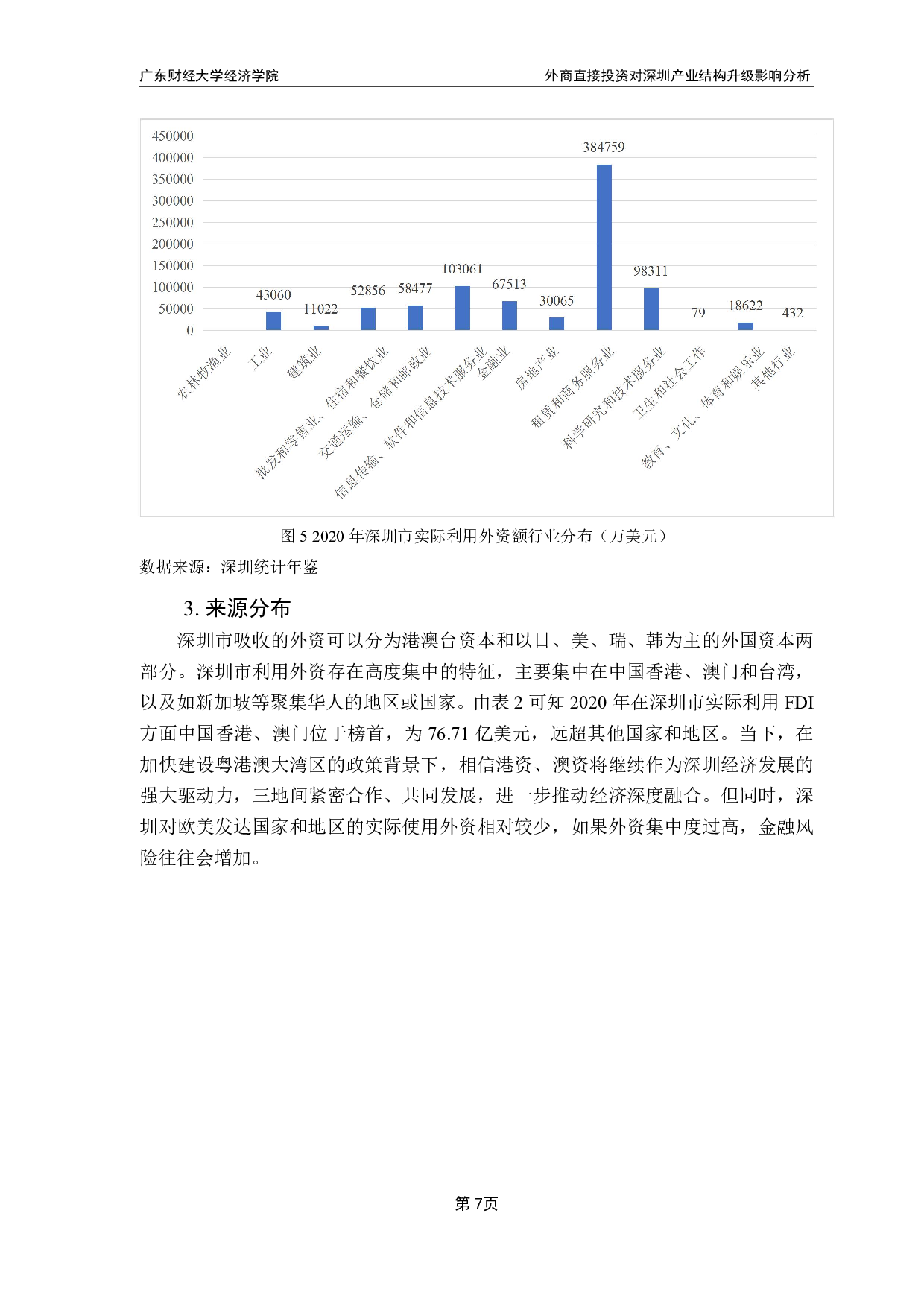 外商直接投资对深圳市产业结构影响分析-11875字.pdf 第10页