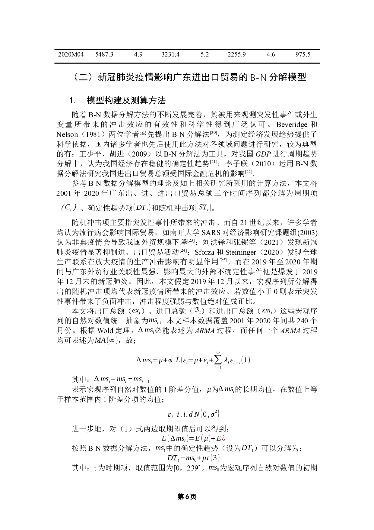 新型冠状病毒对我国区域进出口贸易的影响研究&mdash;&mdash;以广东省为例-13912字.docx 第10页